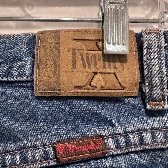 Vintage Wrangler 20x Western Denim Straight Leg Jeans 24 Waist