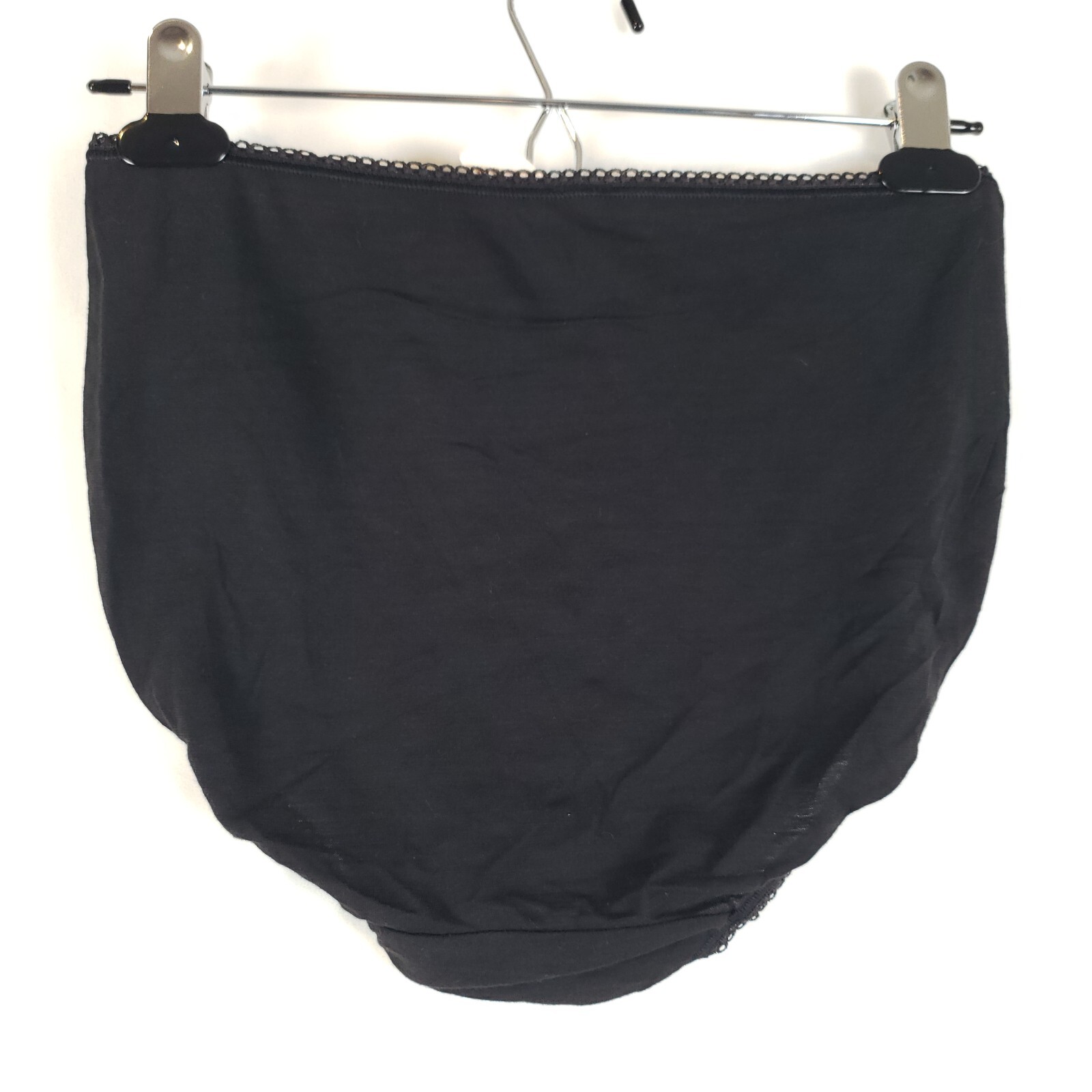 Vtg Victorias Secret Hi Leg Panty Medium 100% Cotton Eyelet Trim 2008 NWT