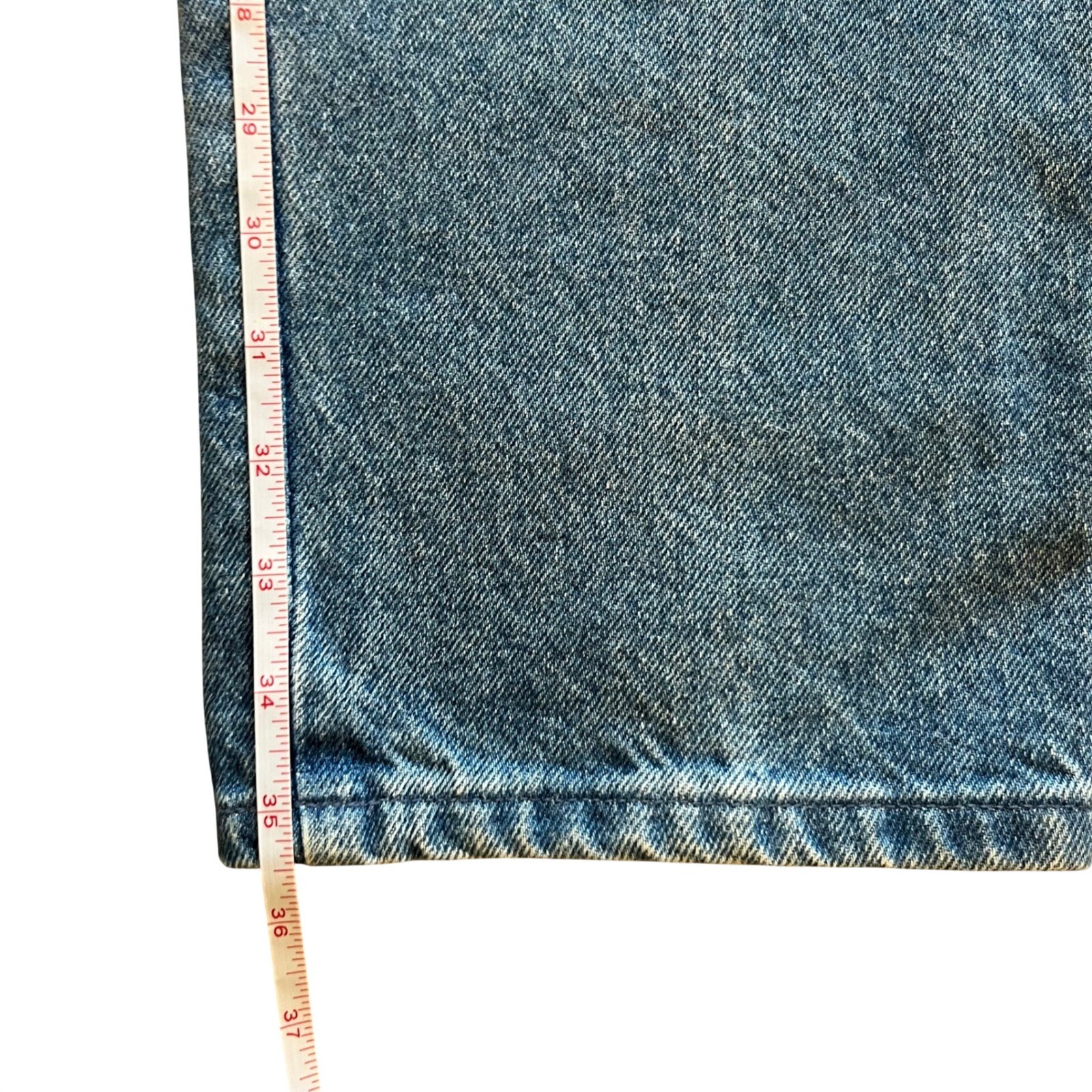 Vintage Rockies Western Lace Jeans Womens 34/15 37 High Rise Tapered Leg Blue