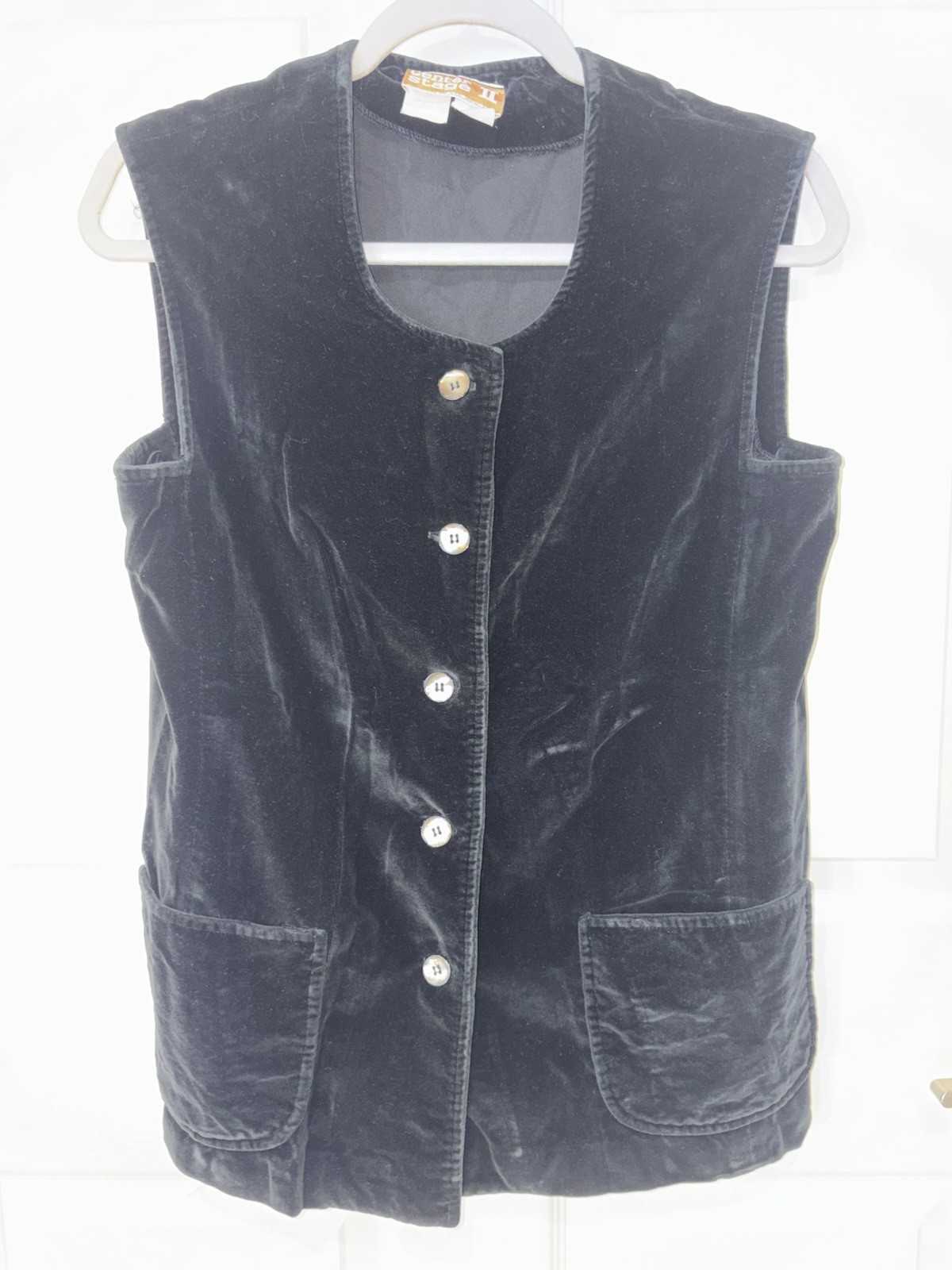 Vintage Goth Whimsical Center Stage II Vest Women’s Size 12