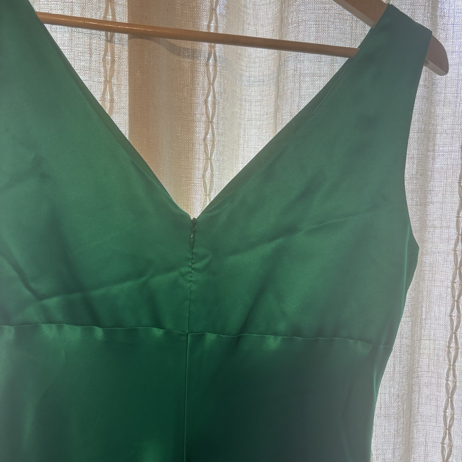 Cachet, Vintage , Green Dress , Silk, Refer To Pics For Inf And Measurements.