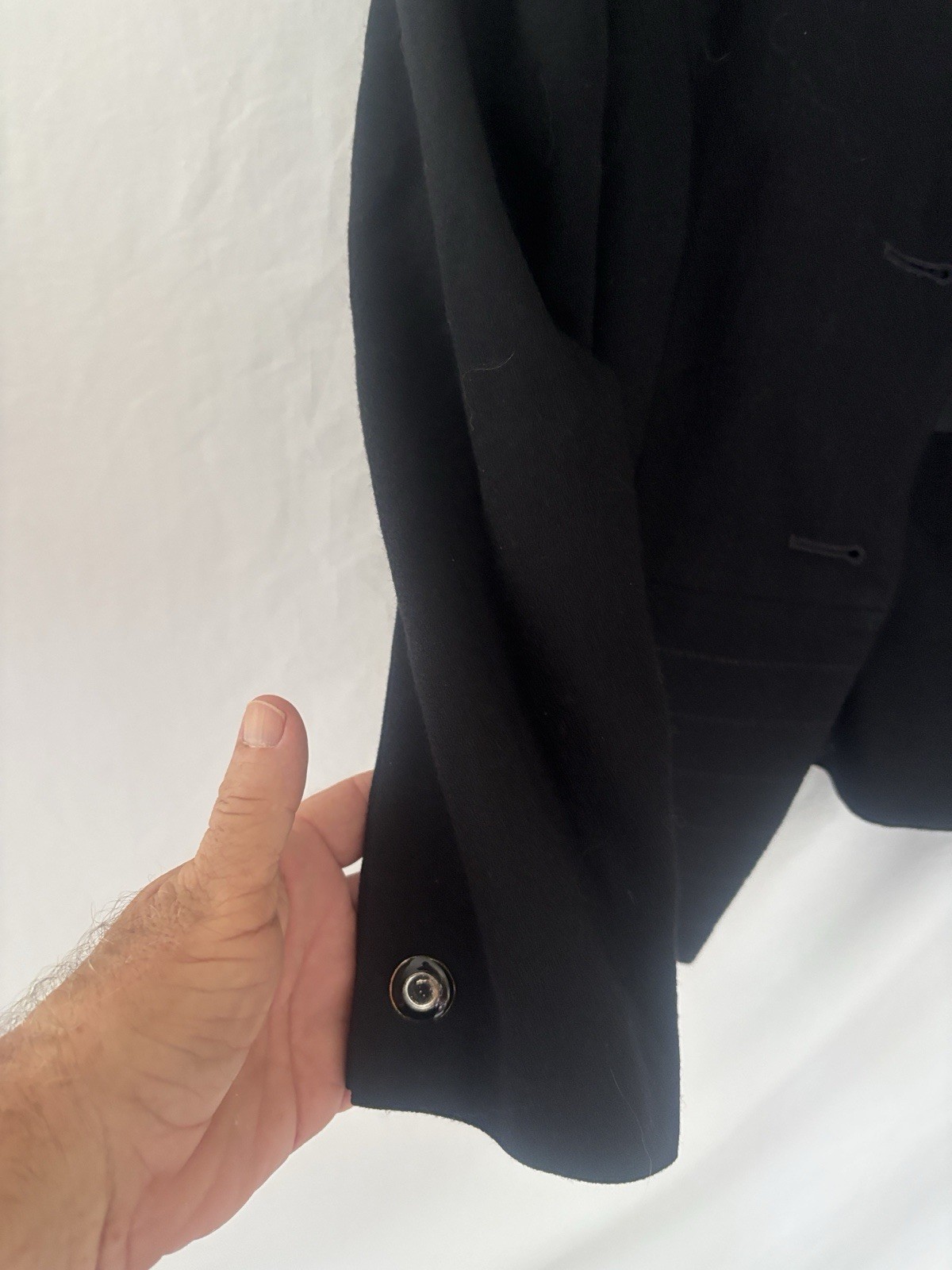 Vintage Late 1980s Albert Nipon Blazer Size 6 100% Wool Original Buttons.