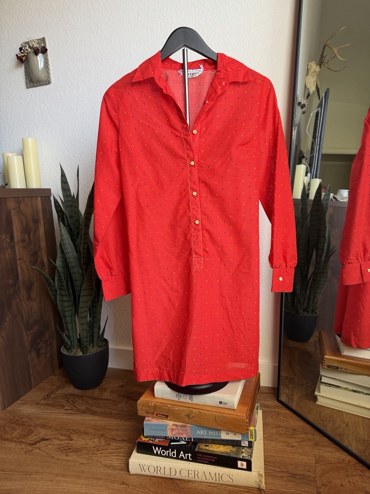 1960’s/1970’s Petites Unlimited Shirt Dress Tunic