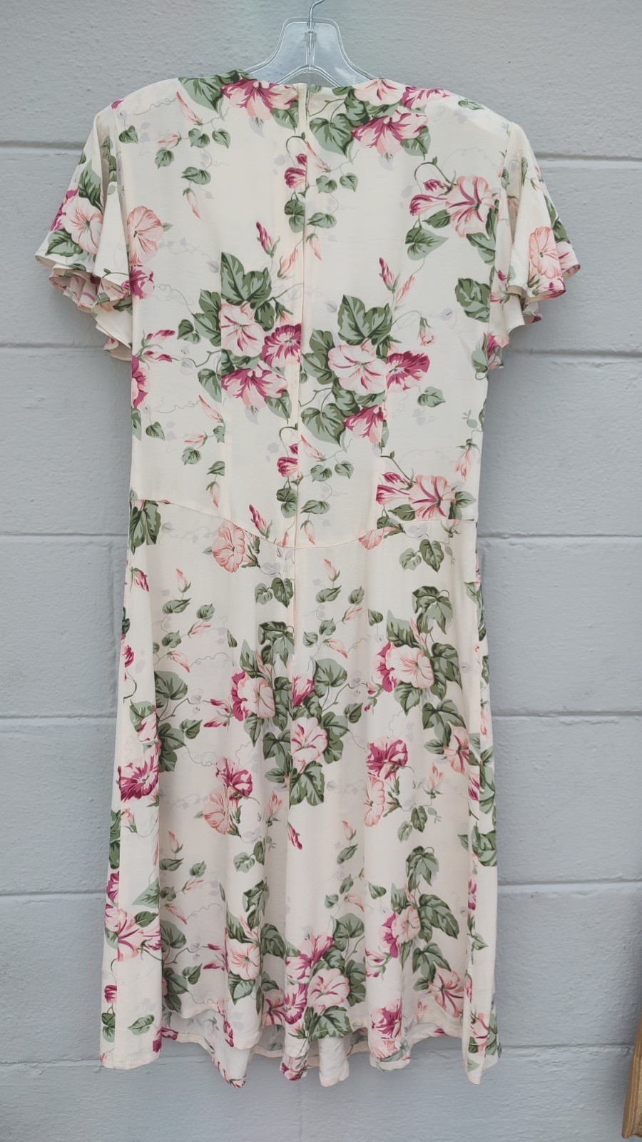 VTG 80s Jane Singer Cottagecore Dress SZ 10 USA Gorgeous Floral