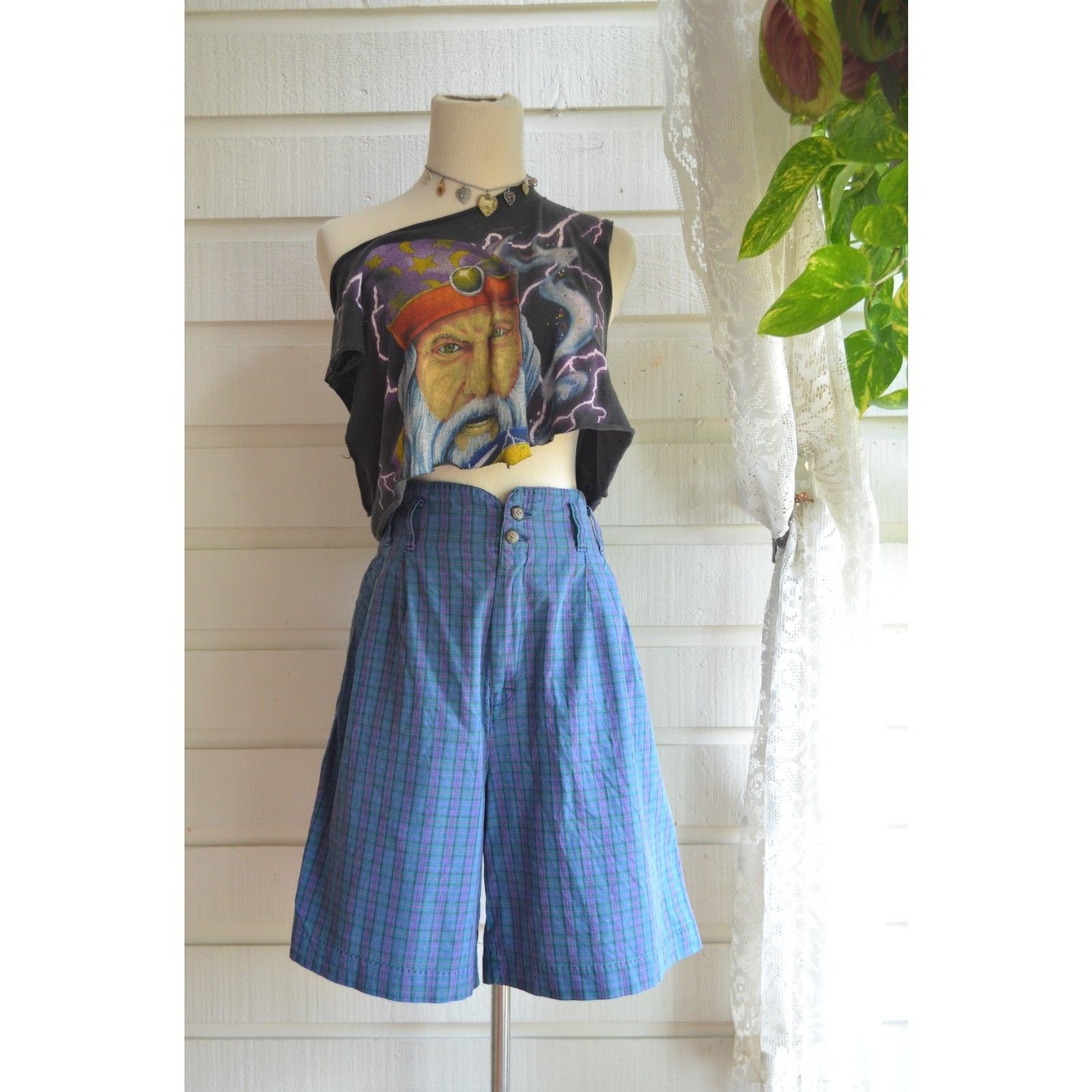 Vintage 90’s Merona Bareback High Waisted Mom Shorts – 10