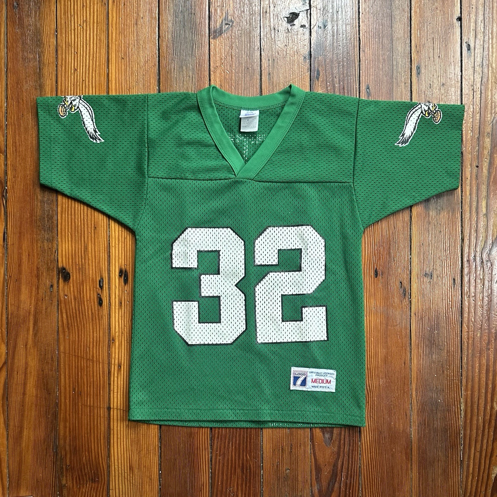 Vintage 90s Logo 7 Ricky Watters 32 Philadelphia Eagles jersey YMed