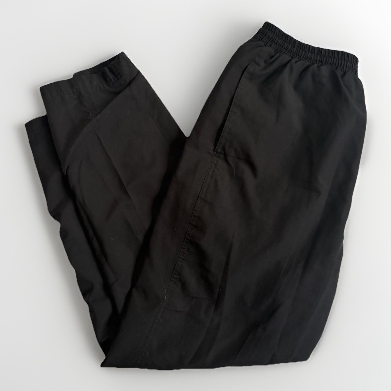 Vintage 80s 90s Windbreaker Track Suit Bomber Jacket & Pants Script Pattern L