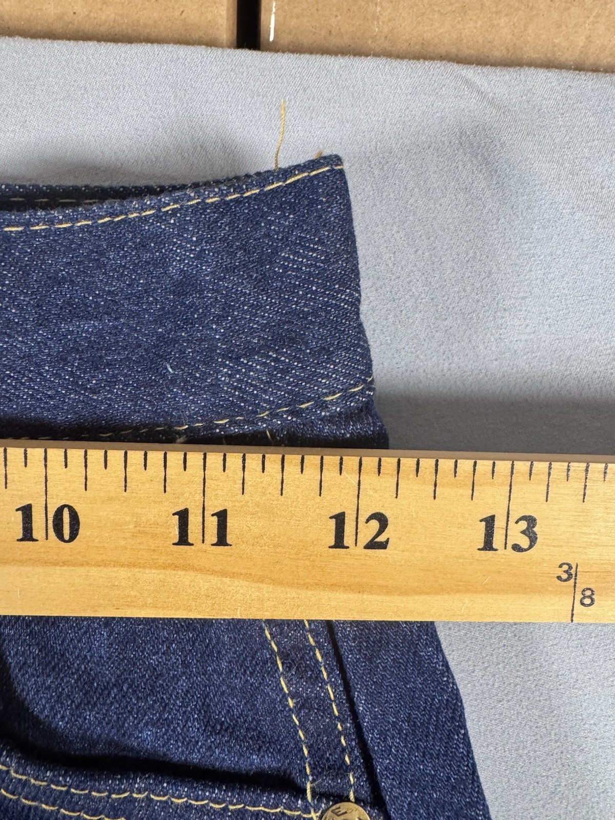 Lee Riders Vintage Denim Juniors Jeans Deadstock USA Straight Leg (10 x 25W)