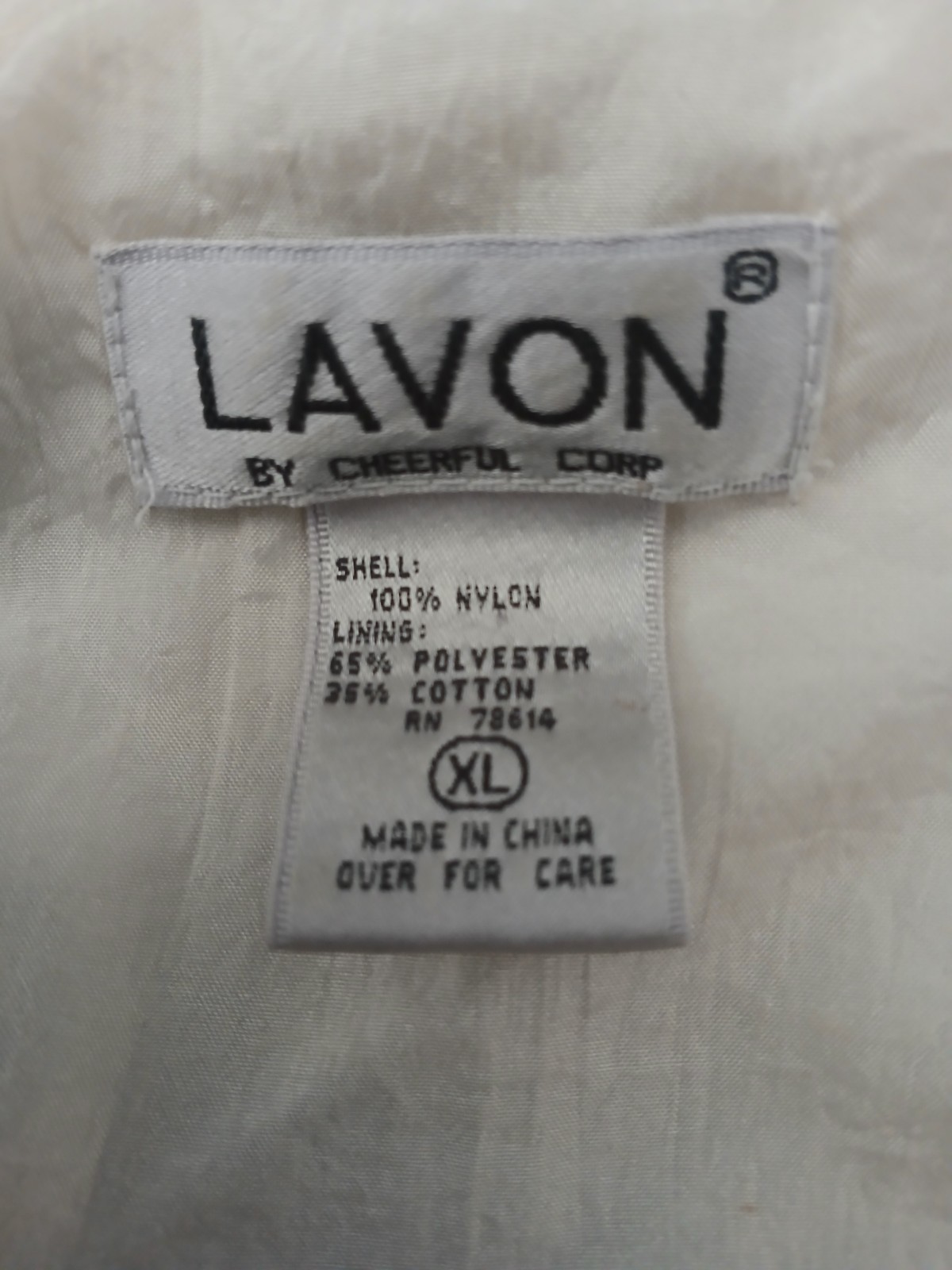 Vintage 80’s/90’s LAVON XL Jacket And Pants Set