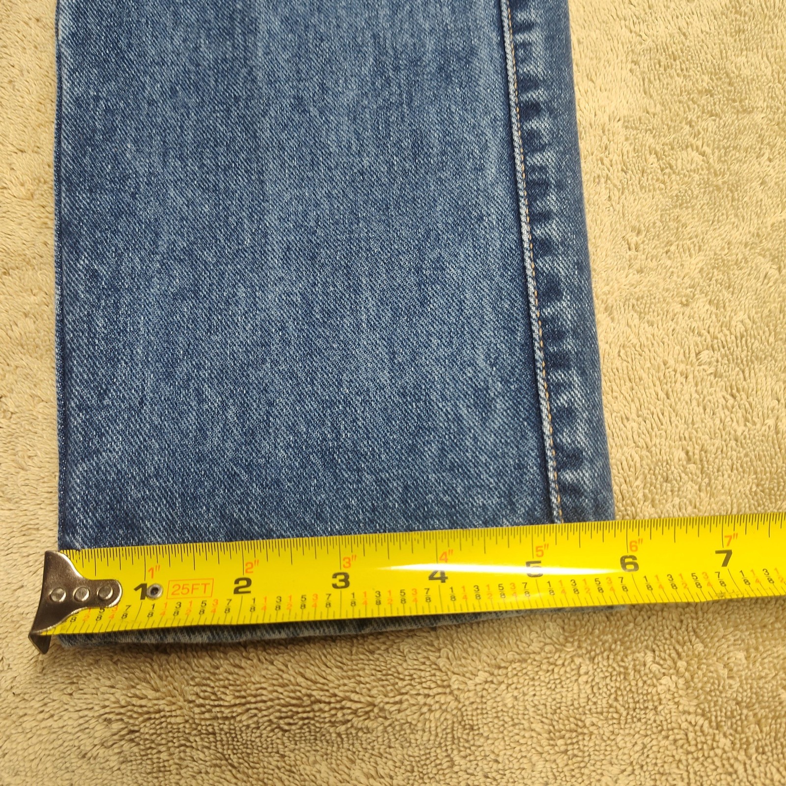 Marithe & Francois Girbaud Stone Washed Jeans 7/8 Tall Women 27×32 Classic