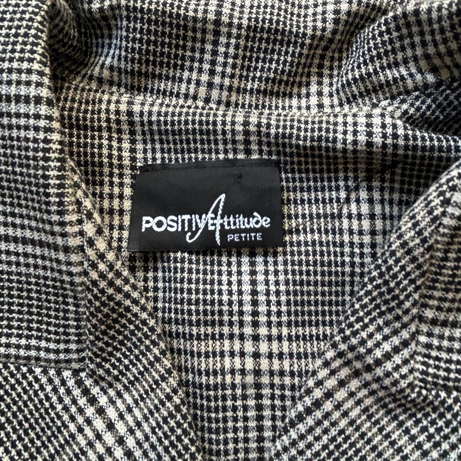 Vintage 90s Positive Attitude Petite Short Sleeve Double Breasted Blazer Top