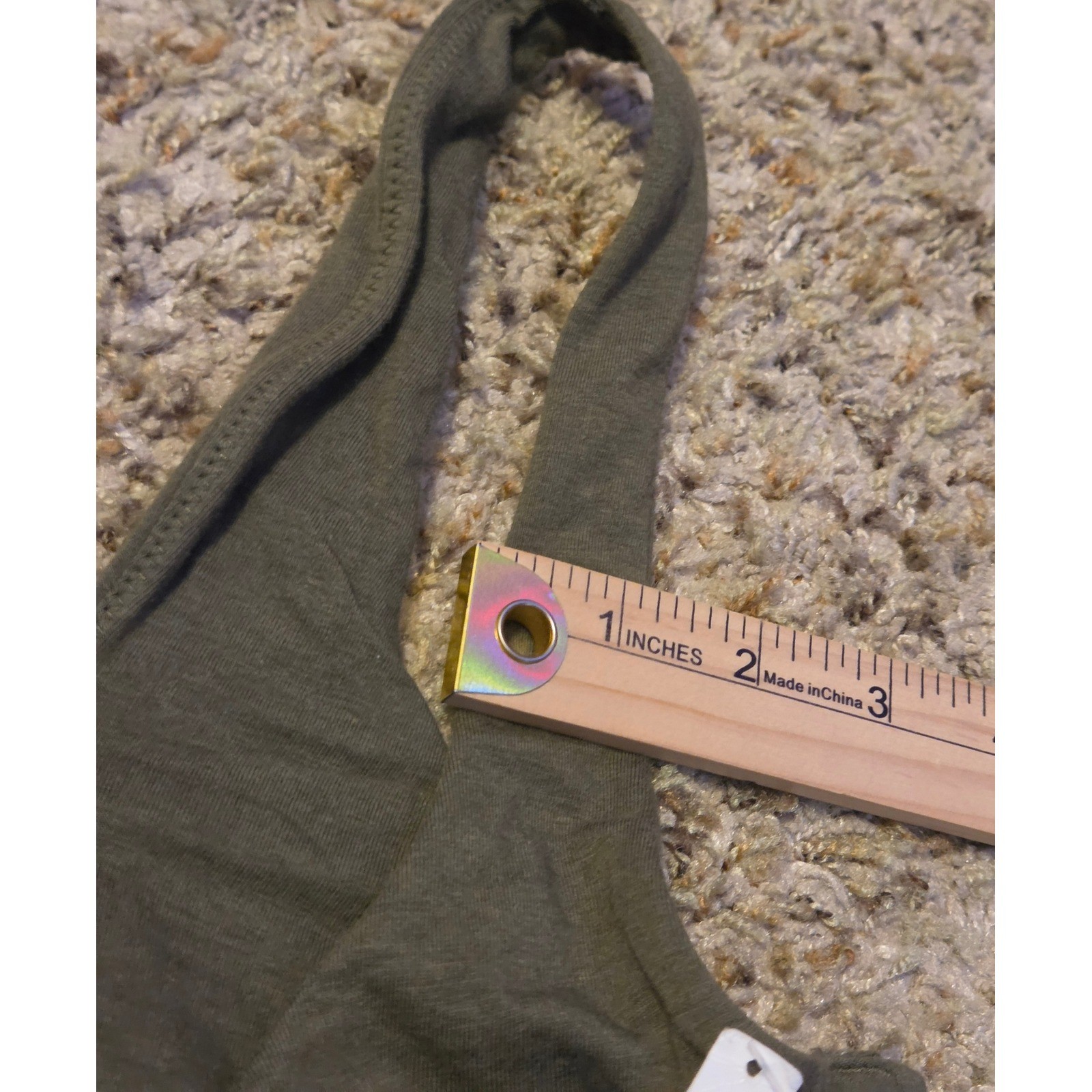 NWT Pink Victoria’s Secret Unlined Bralette Women’s Size Large Green