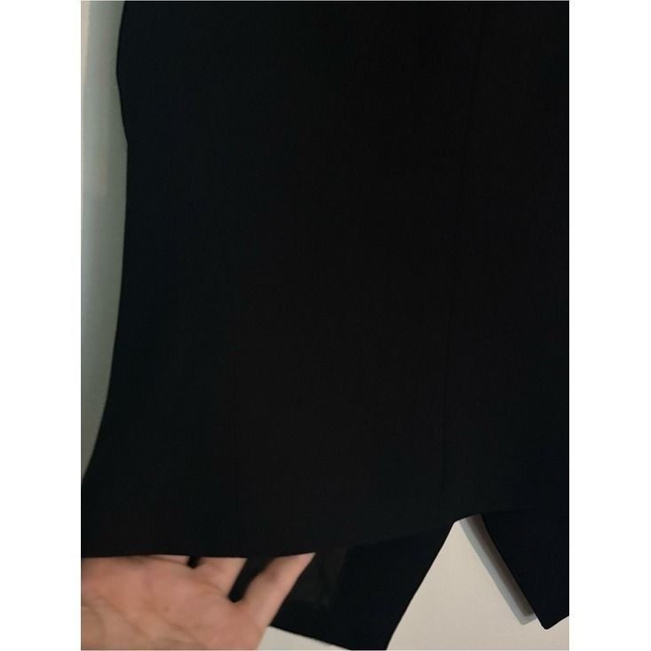 Vintage Liz Claiborne Beaded Black Crepe Vest (Tags removed) Sz Sm See pics