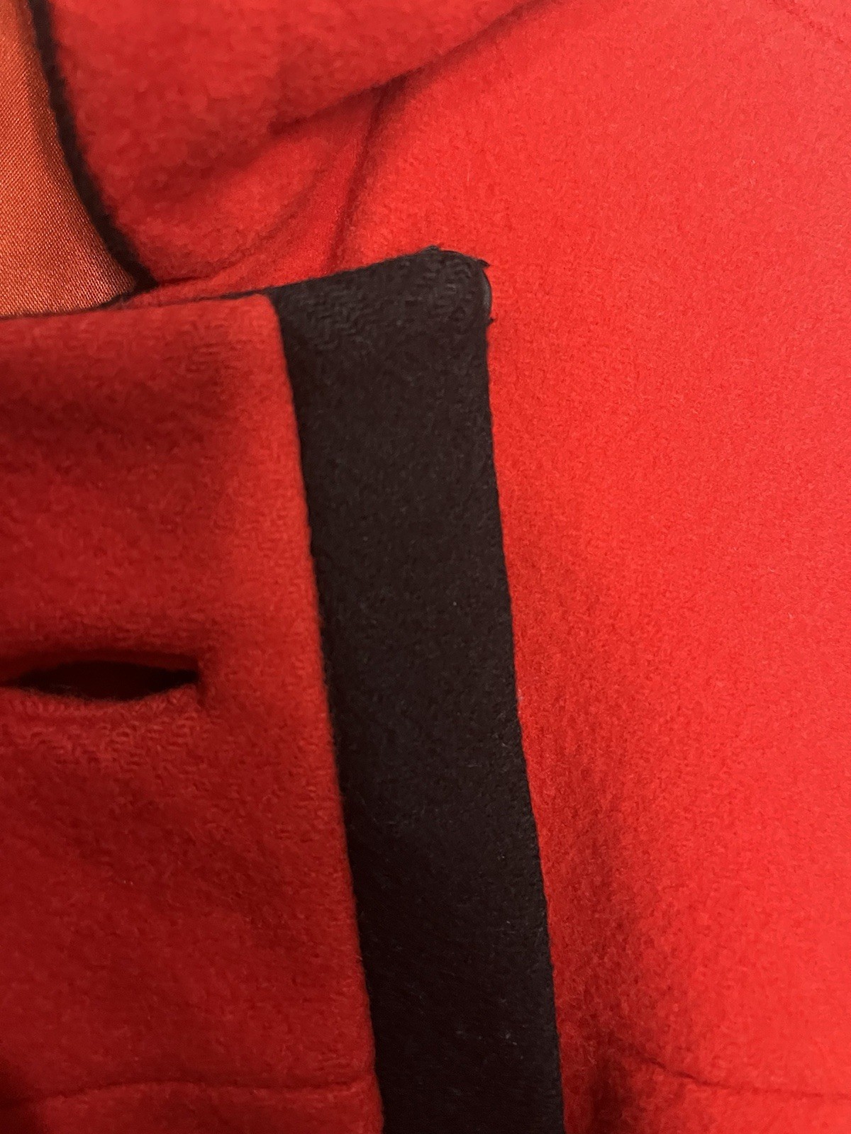 Vtg 60s Bromleigh Red Coat
