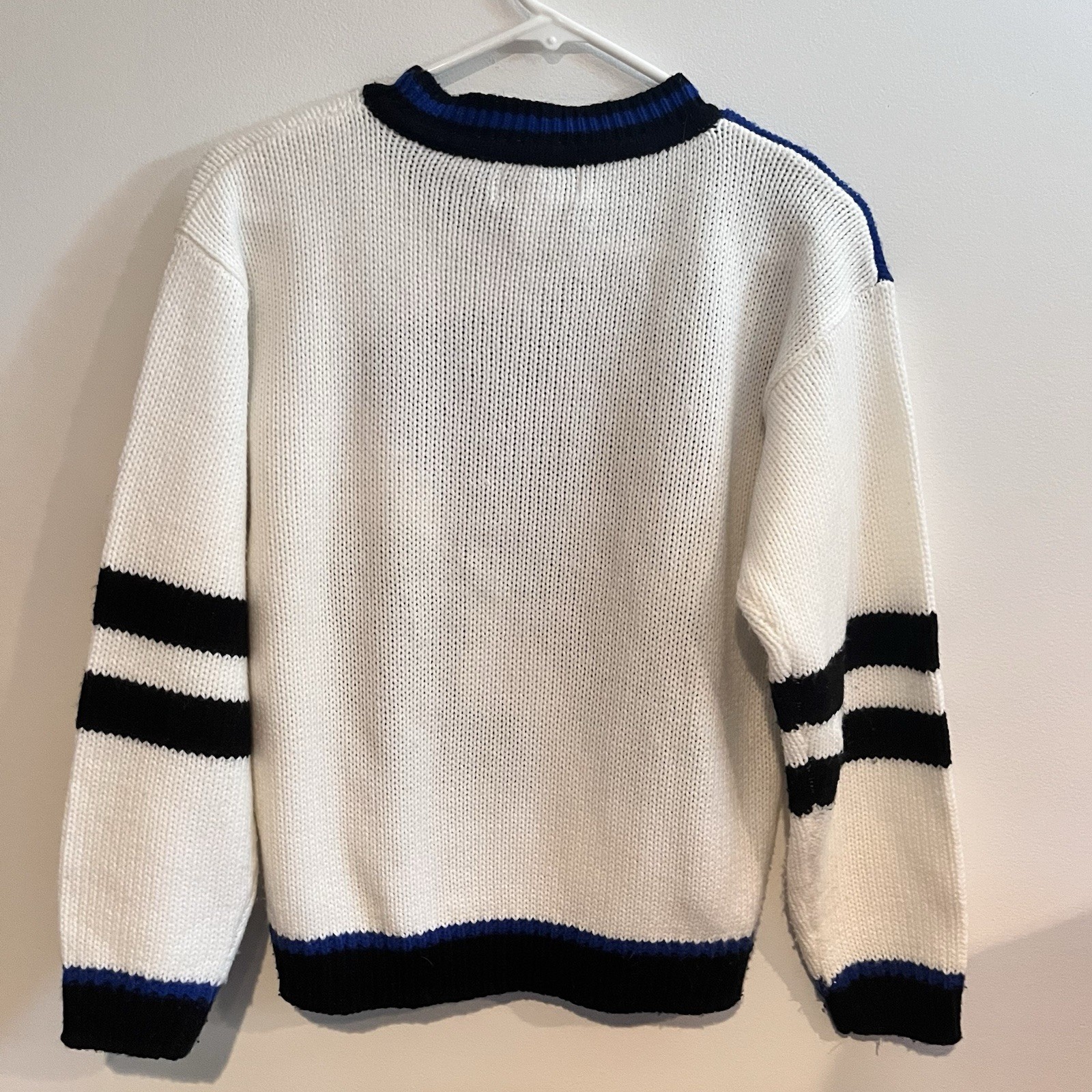 Vintage 1980s Memphis-Style Abstract Sweater, Small Medium Spice of Life