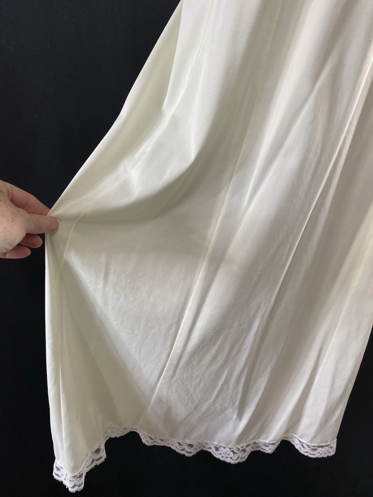 Vintage Wonder Maid Womens Slip Dress Size 38 Slinky Silky Romantic Ethereal USA