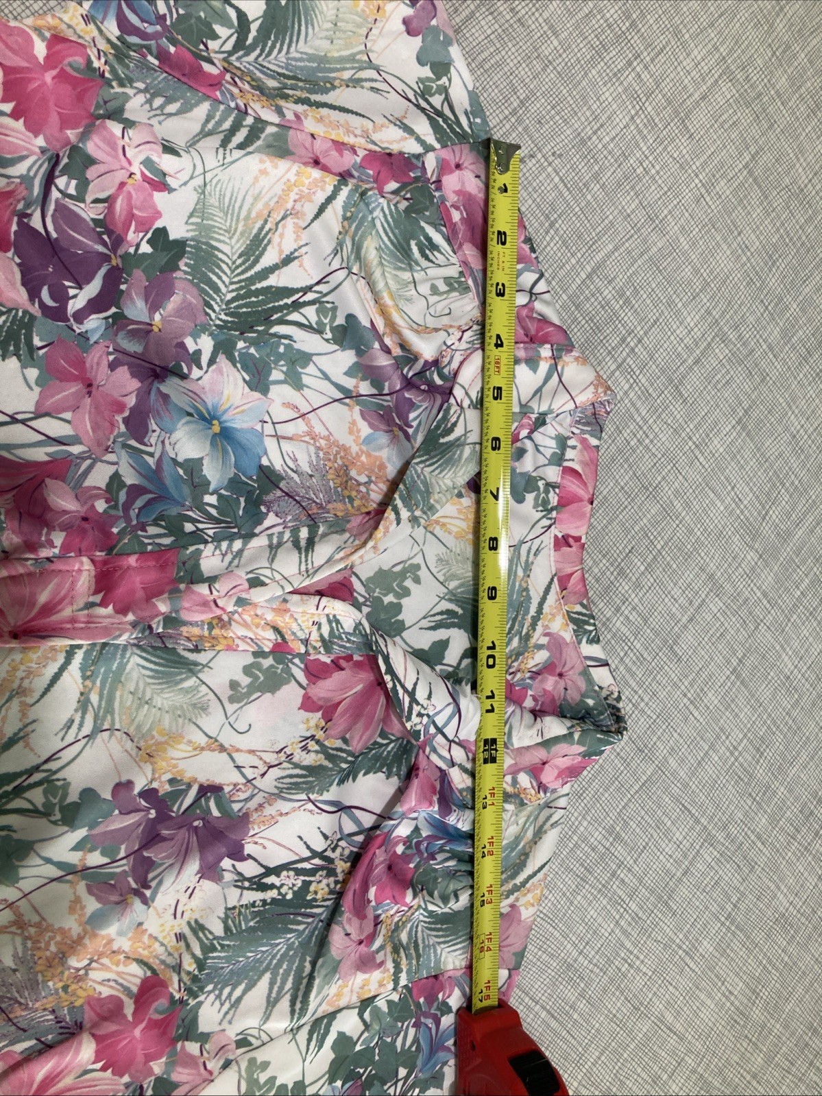 Vtg 80s Cottagecore Floral Skirt Set 2pc Popover Flutter Sleeve Secretary XS S