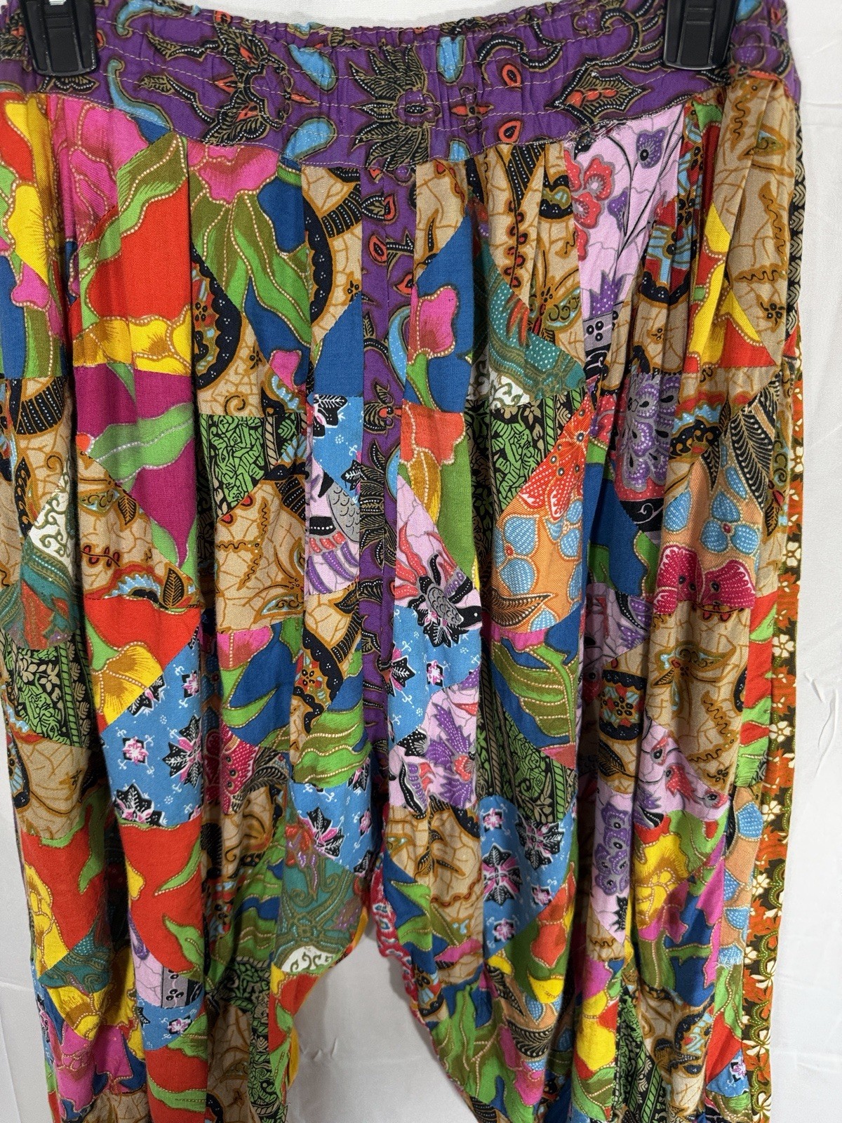 Vintage 90’s “Hammer” Harem Patchwork Unisex Contemporary Casuals Pants
