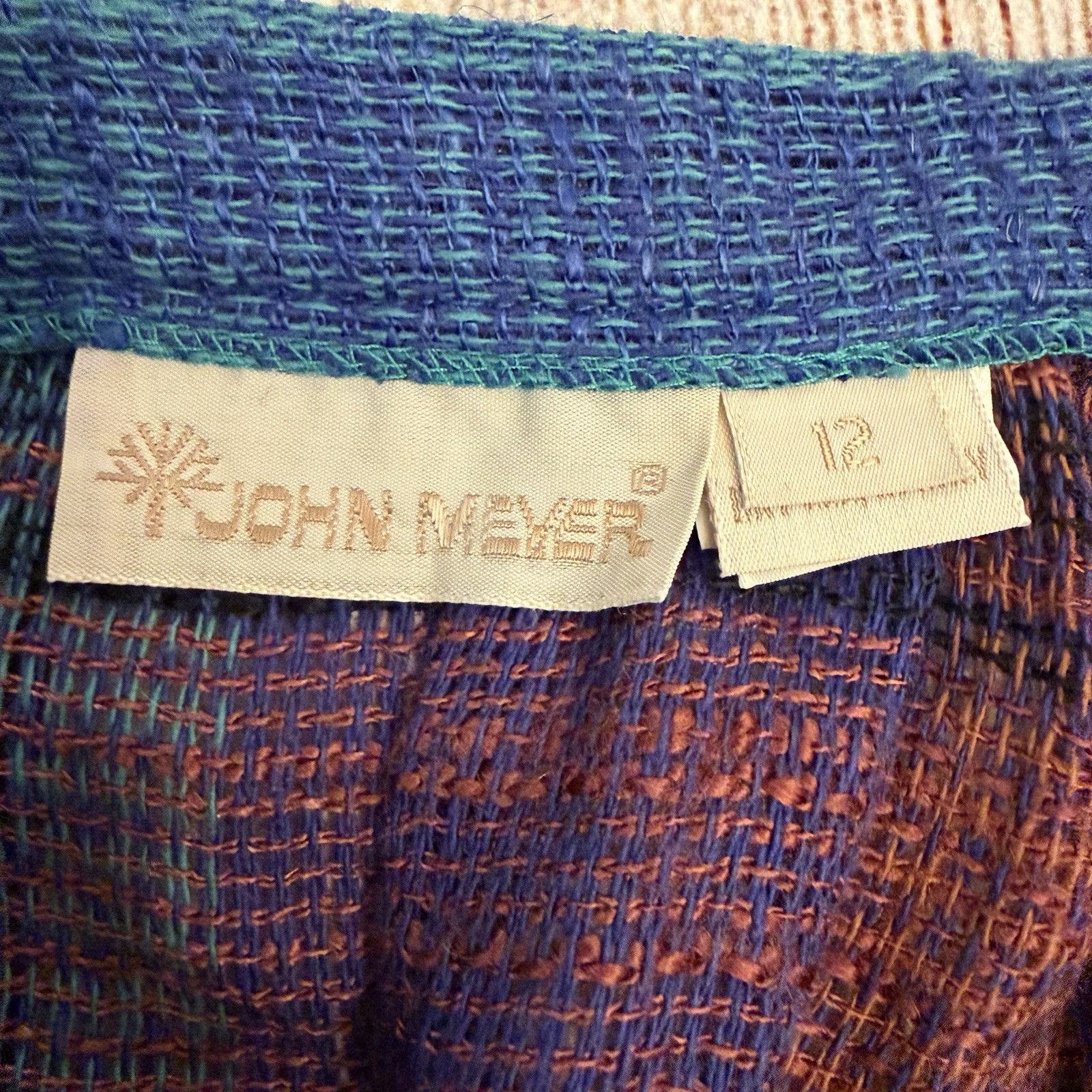 Vintage John Meyer Of Norwich 4 Piece Skirt Top Set Size 12 Mix & Match 60s MCM