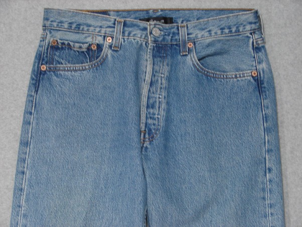 SC01418 1998 **ARDEN B.** MODIFIED LEVI’S 501 STRAIGHT LEG WOMENS JEANS 31×29