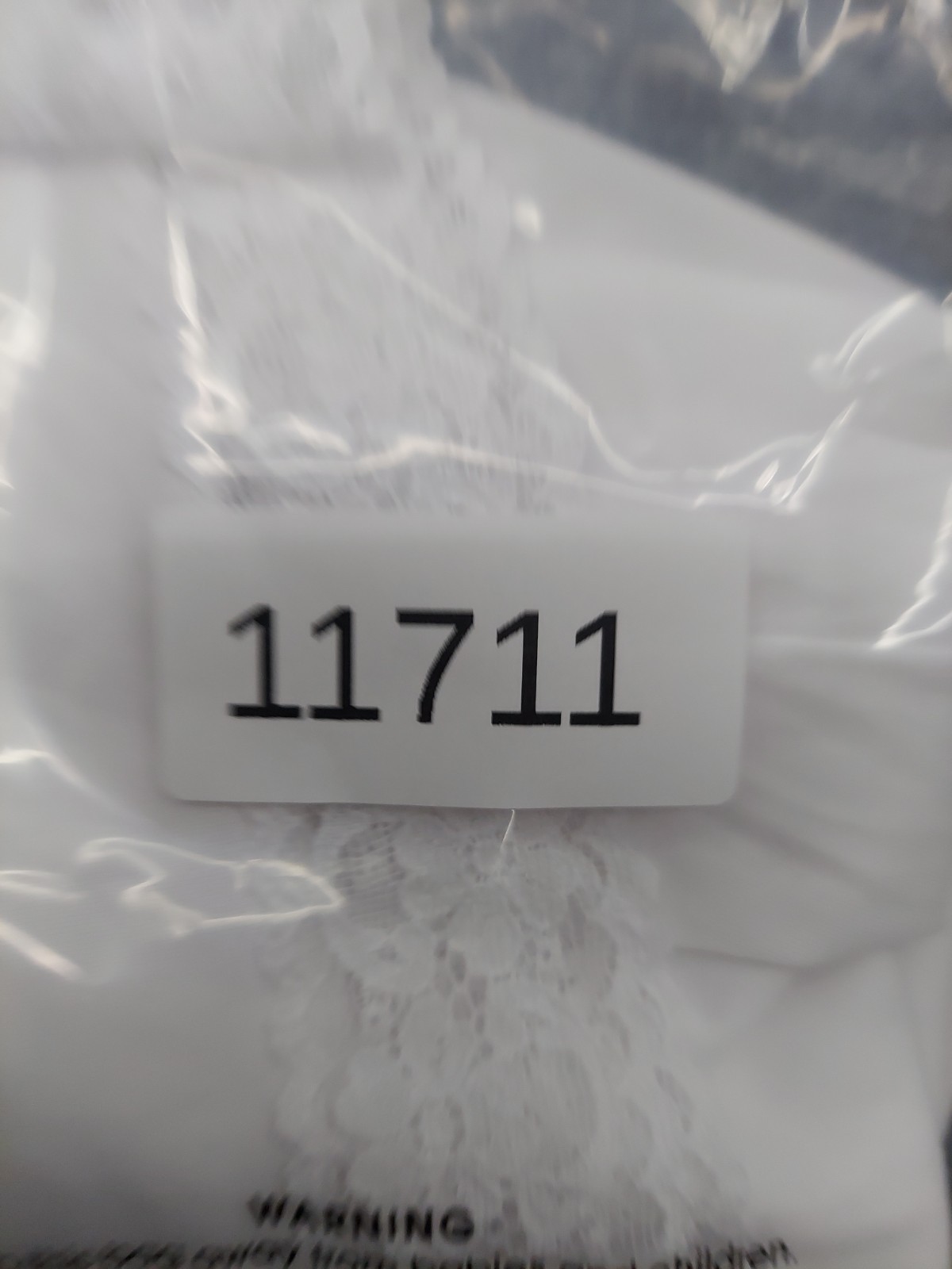 Vtg Vanity Fair Slip Dress Womens 40 Large White 24″ Lace Adj Straps USA Nylon