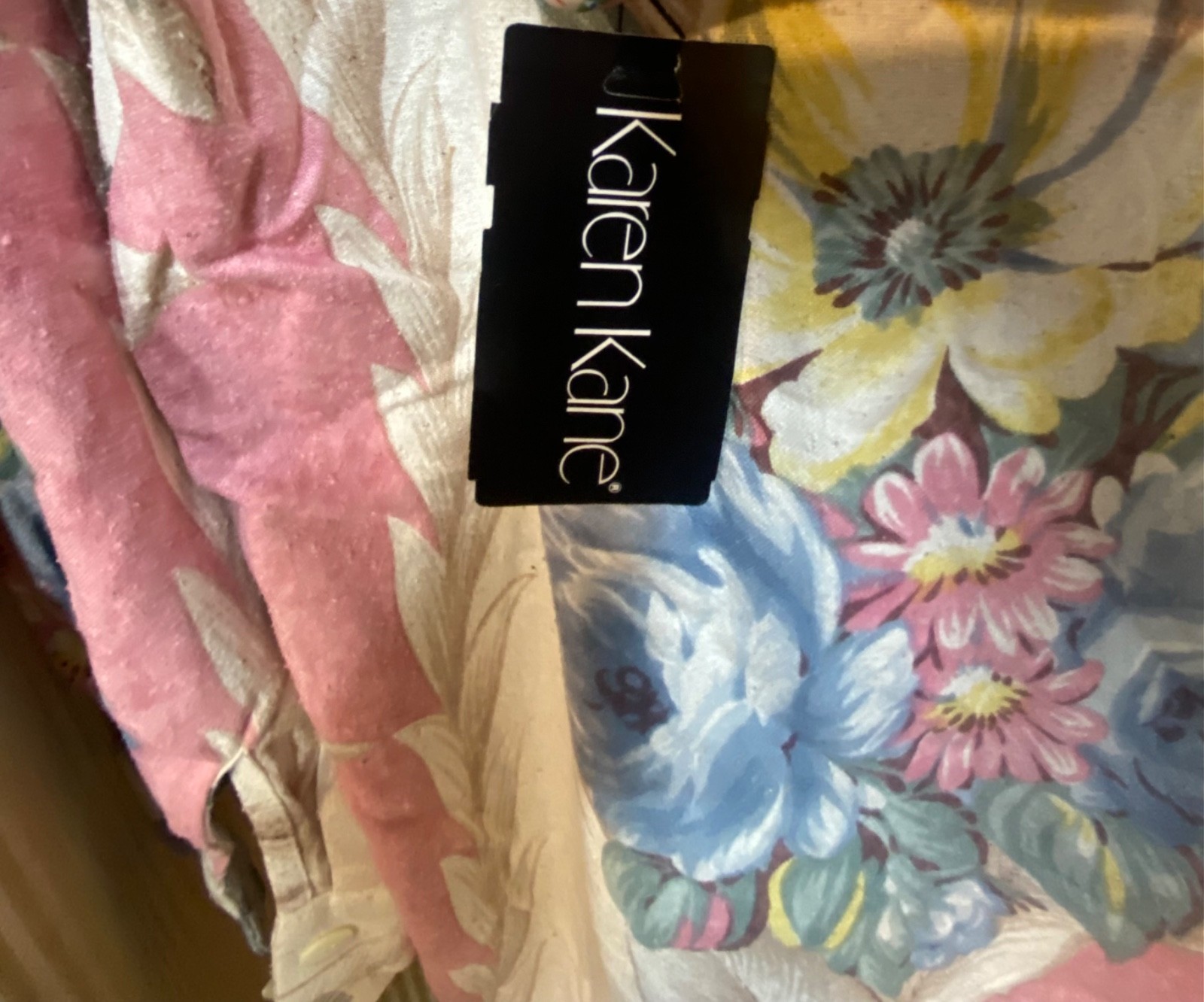 Vtg 1980s Karen Kane Oversize Top and Wide Leg Gaucho Pants Set Sz 12 Rayon NWT