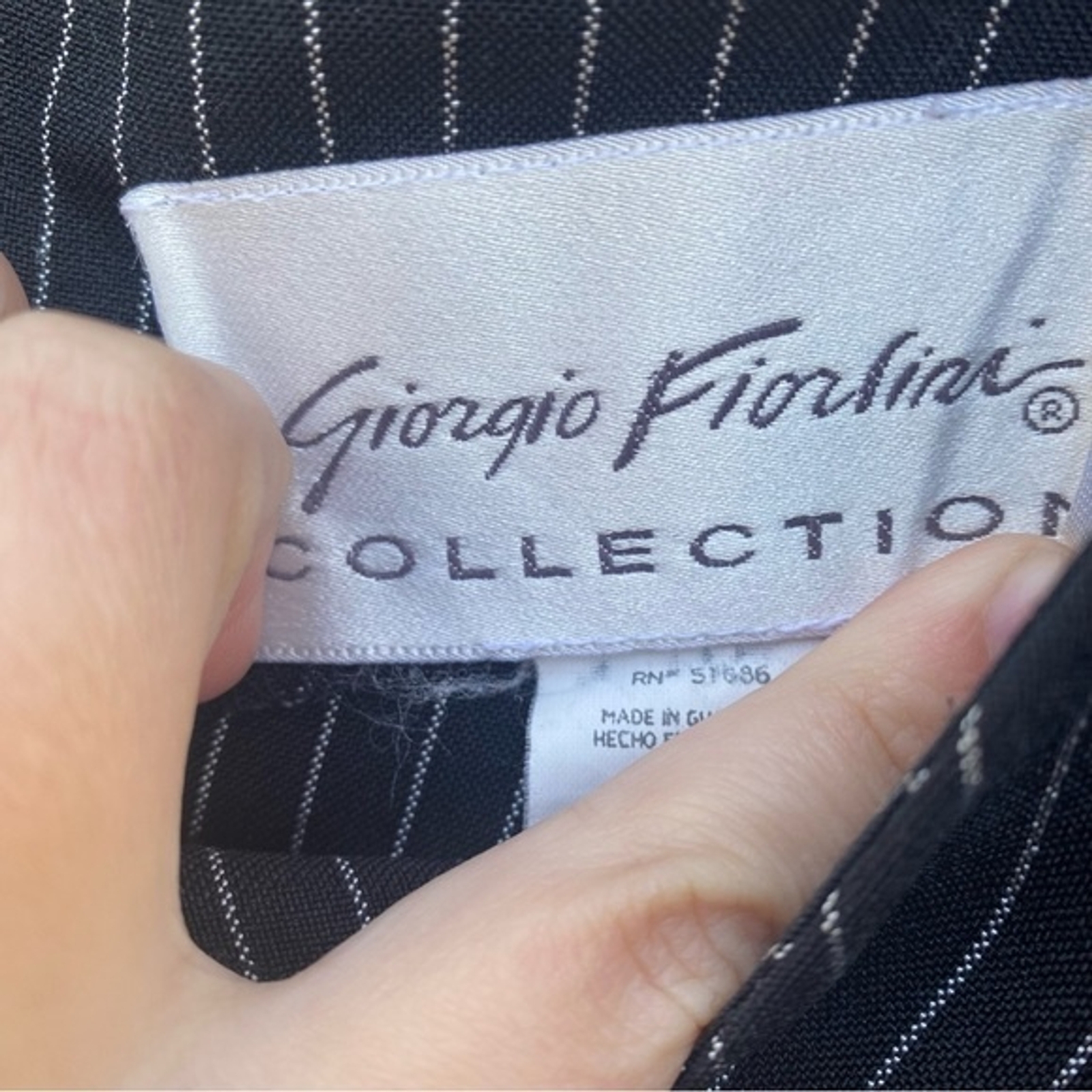 Giorgio Fiorlini Collection Pinstripe Jumper