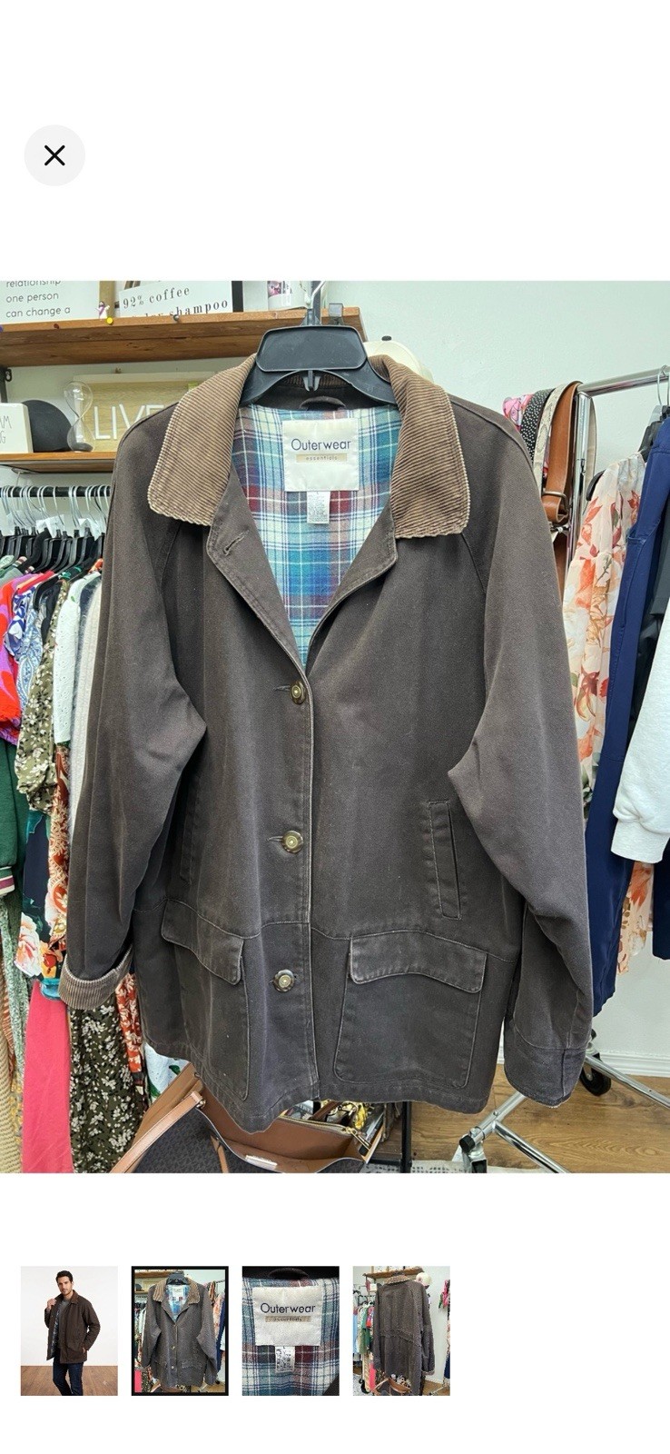 Vintage Clothing Men’s Outerwear Brand Jacket