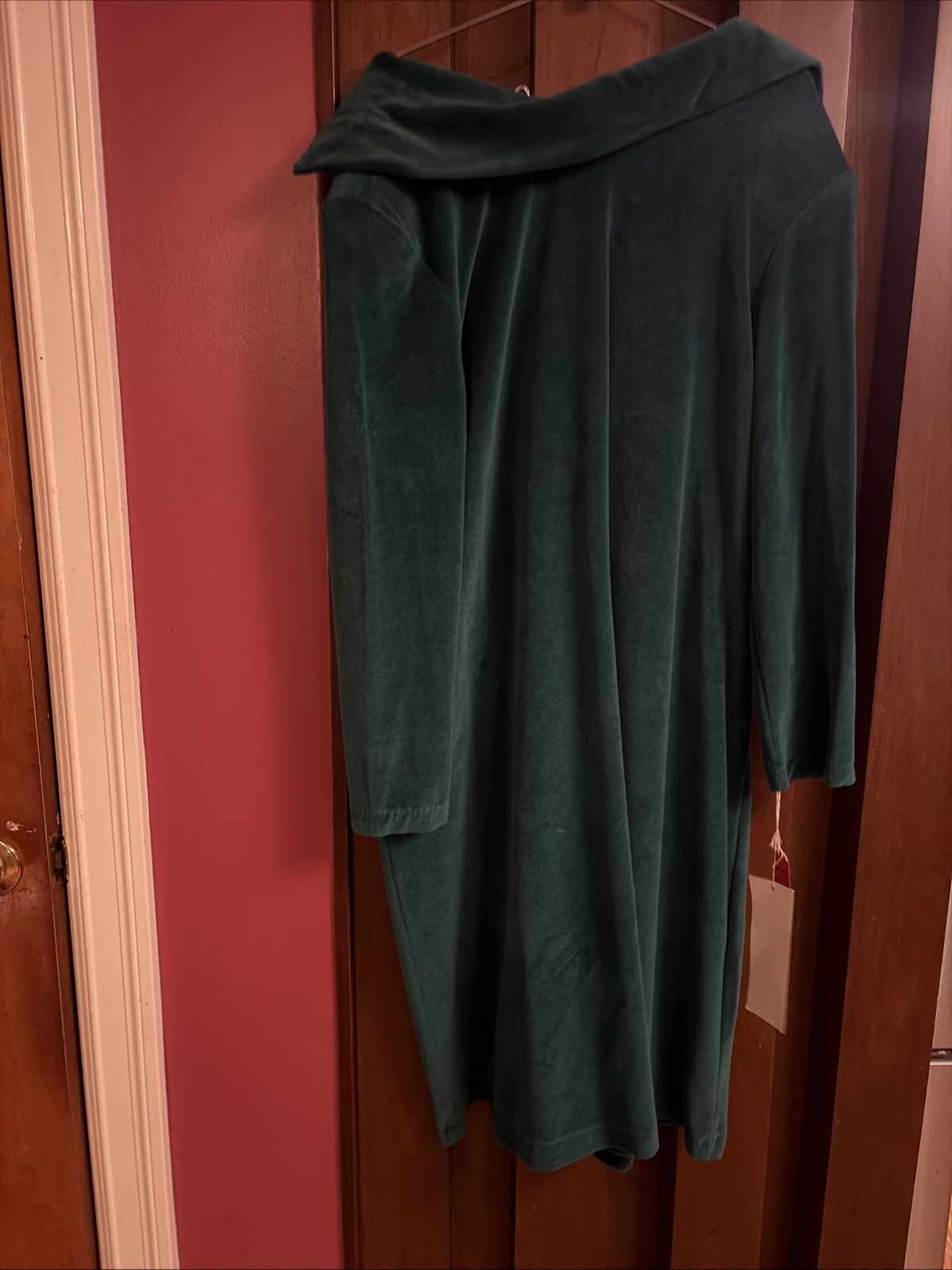 Ruth Norman Vintage Velour Green Large Pajamas