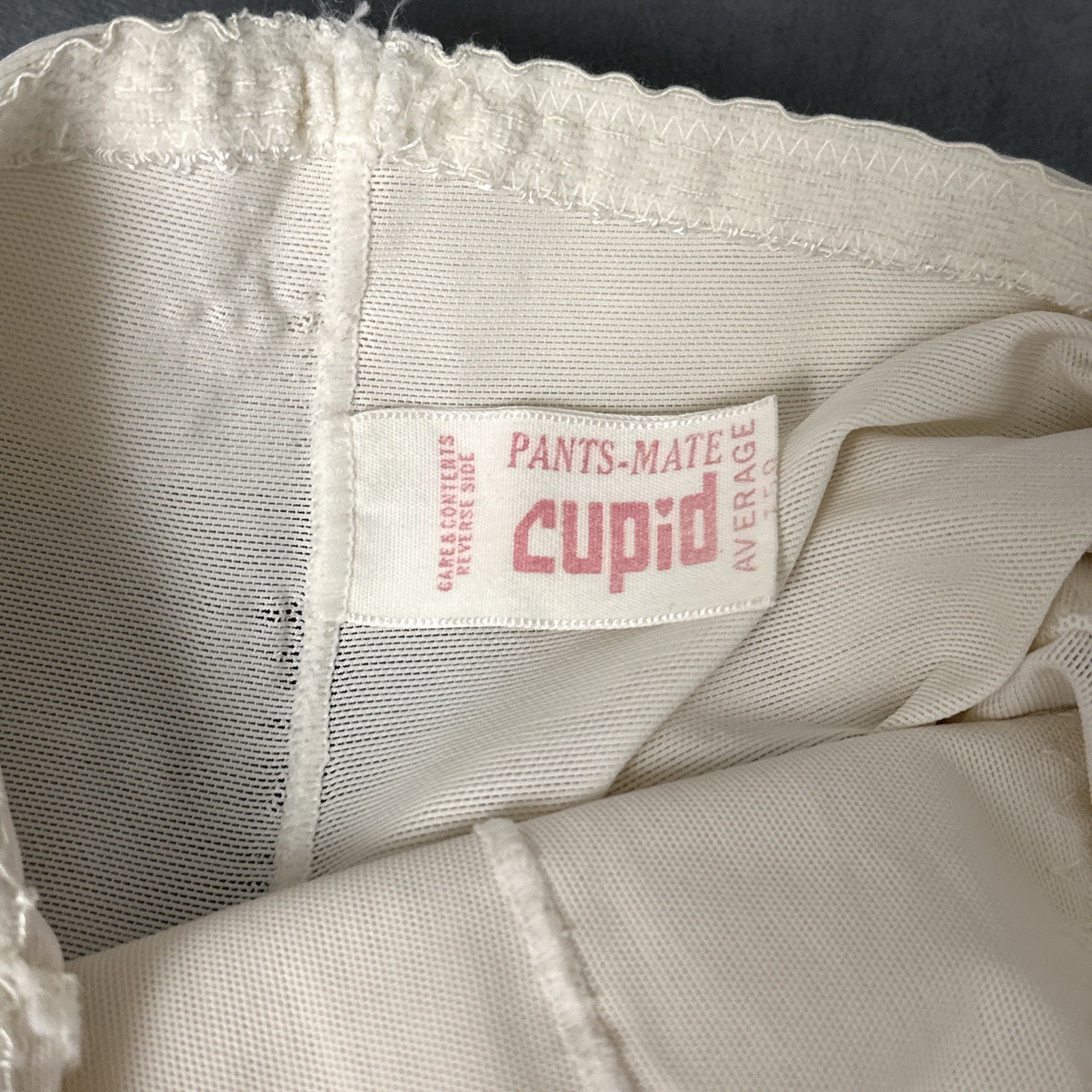 Vintage Cupid Pants Mate Girdle ILGWU Powermesh Shaper Nylon Gusset Medium Union
