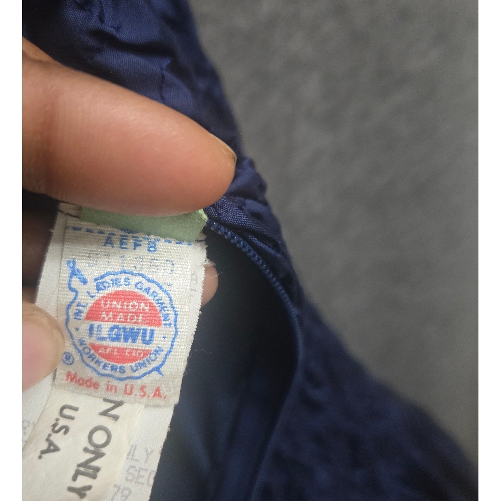 Vtg Union Made Dress Small Blue 80s Prom Party Cocktail Puff Sleeve Drop Waist