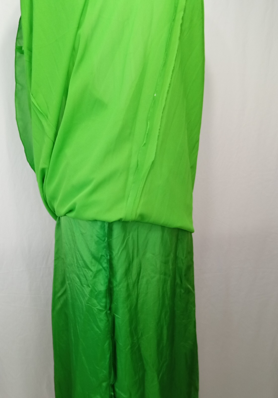 German Vintage 1970’s Women’s Green Evening Soiree Long Tall Dress 12