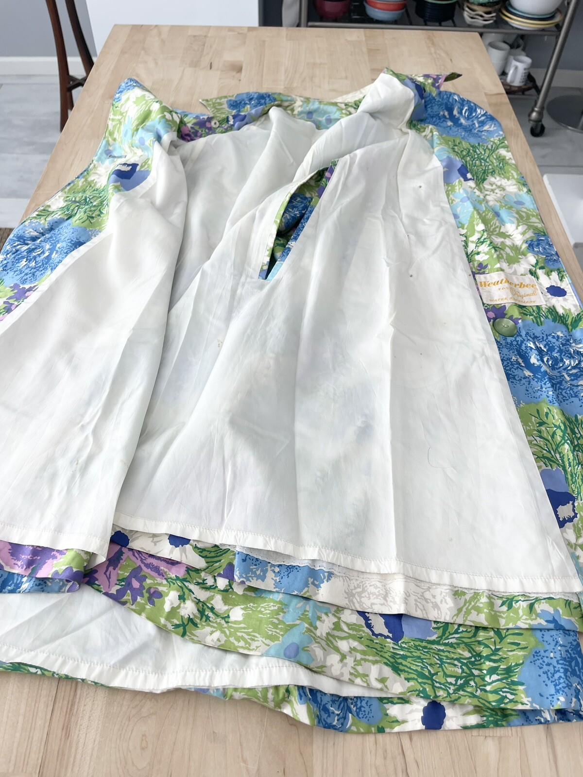 Amazing Vintage Weatherbee Fashion Original Cape Coat Water Repellent