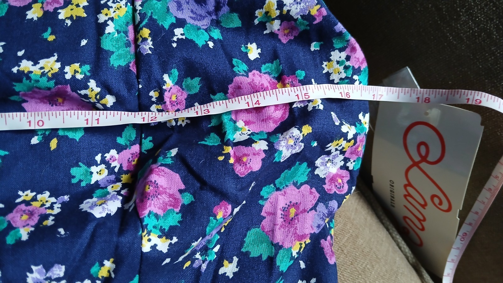 Lanz Originals Wonderful Vintage 80’s-90’s NWT Floral Blue Sundress Size 8