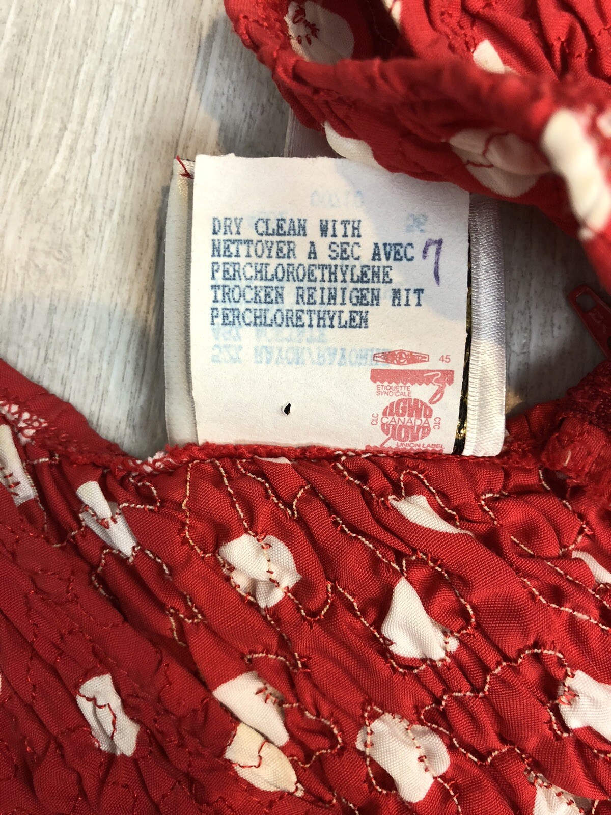 Vtg CREATIONS JOSEPH RIBKOFF red white dots Romper Dress ,shorts – Size 10