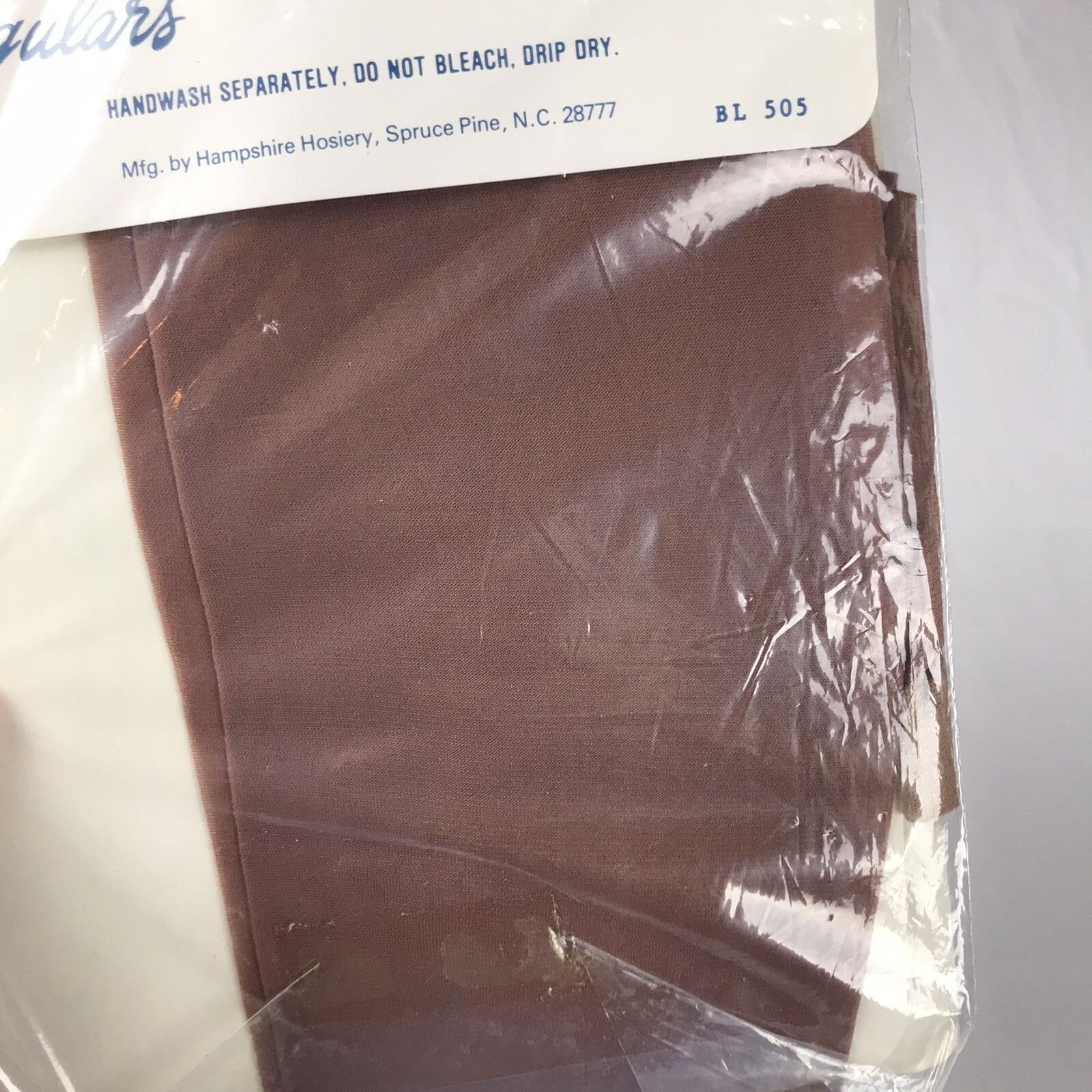 nos vtg Hudson Irregulars Size A Support Pantyhose Gay Taupe Fits 90-110lbs 078