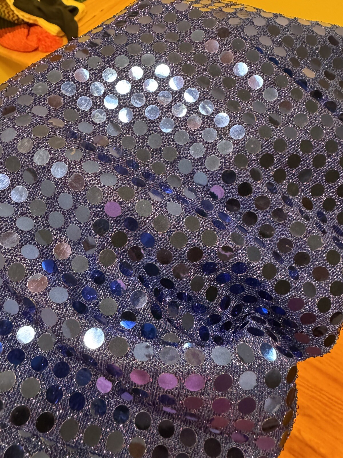 1990’s LA Glow Blue Metallic Blingy Sequined Zipper Dress Gown Juniors 9/10