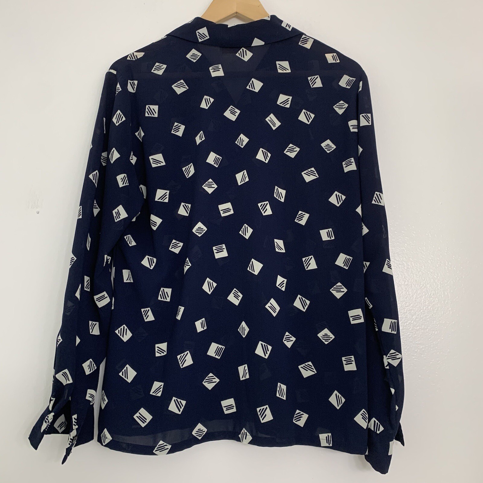 Vintage 90s Y2K Pendleton Country Sophisticates Womens 8 Geometric Print Blouse