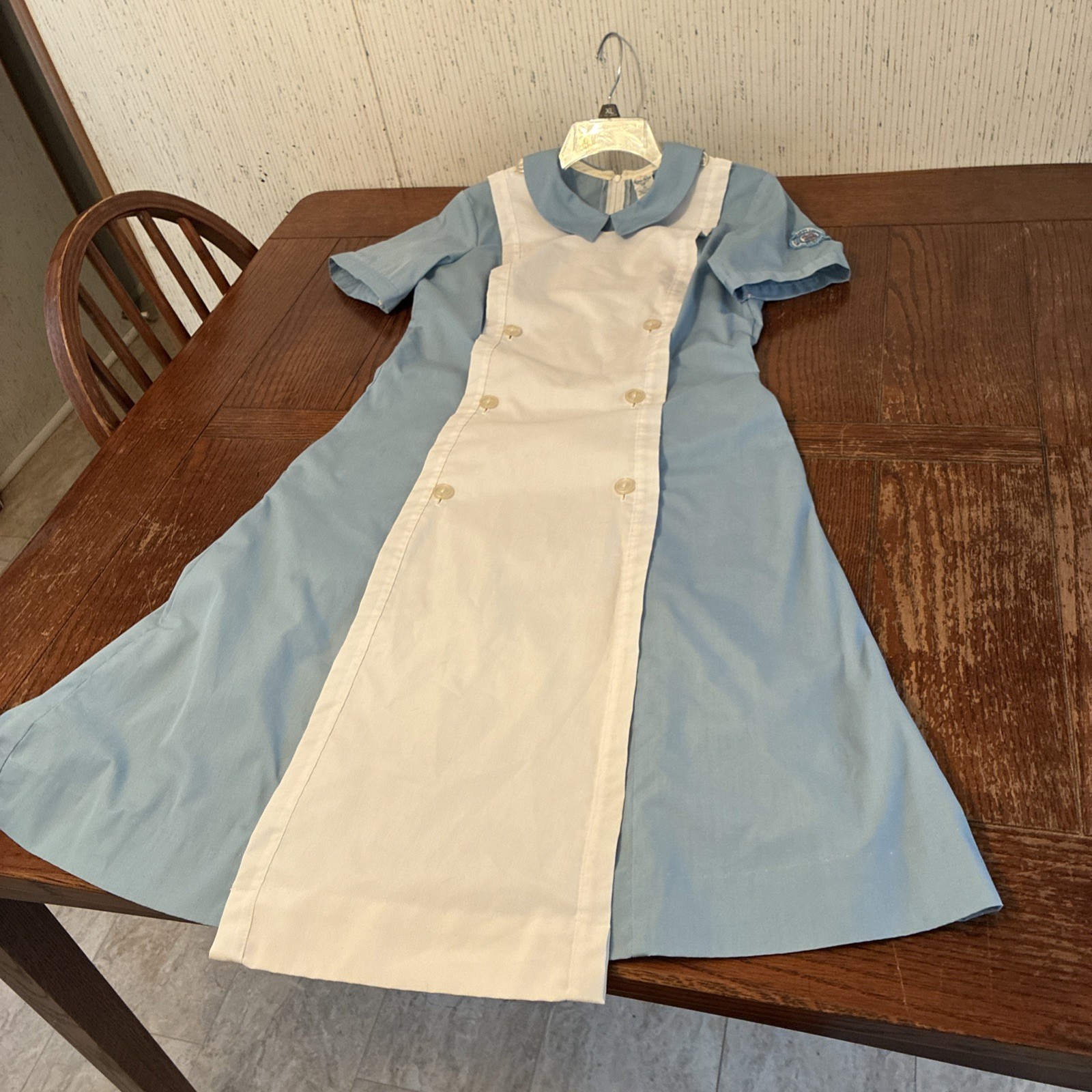 Vintage Marvin Neitzel Nurse/ Waitress Uniform Dress Women’s 12 Retro USA 50’s