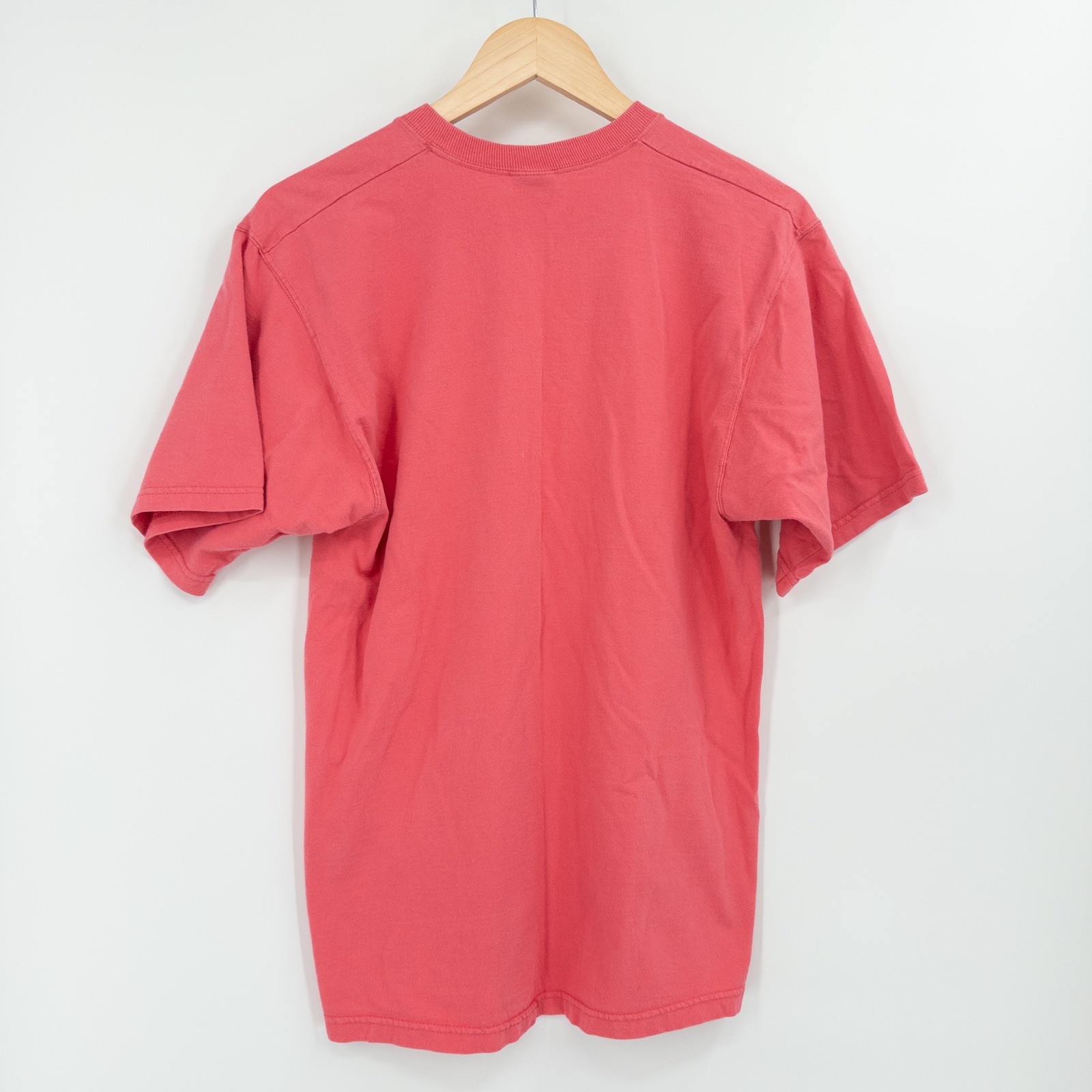 Vintage Charleston SC Lighthouse T-Shirt Womens M 90s Coral Pink Coastal Granny
