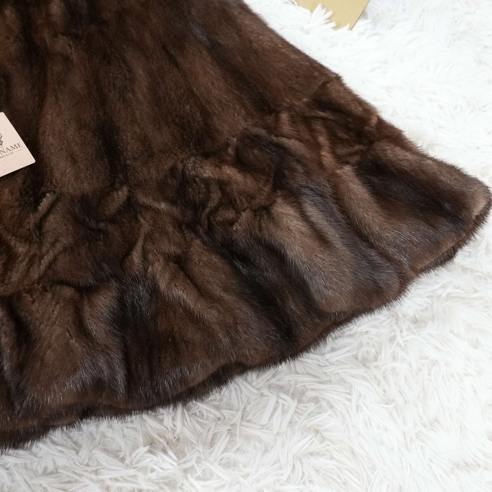 SAGA ROYAL MINK Design Cape – Genuine Vintage Fur From Japan