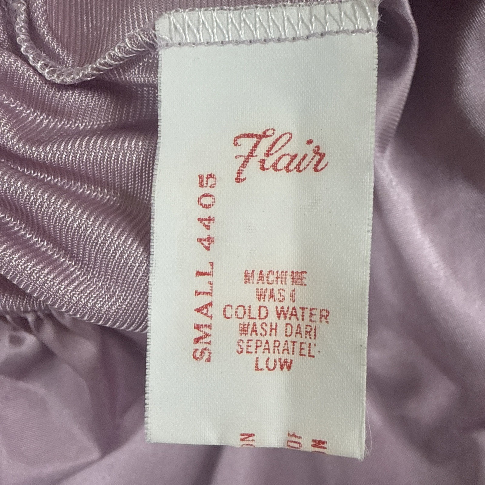 Vtg Half Slip Side Lace Slit XS Union Made Light Purple Lilac 1960s 1970s Pinup