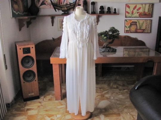 Women NIGHTGOWN anni 40, composta da 2 pezzi , taglia 44 , Made in Italy