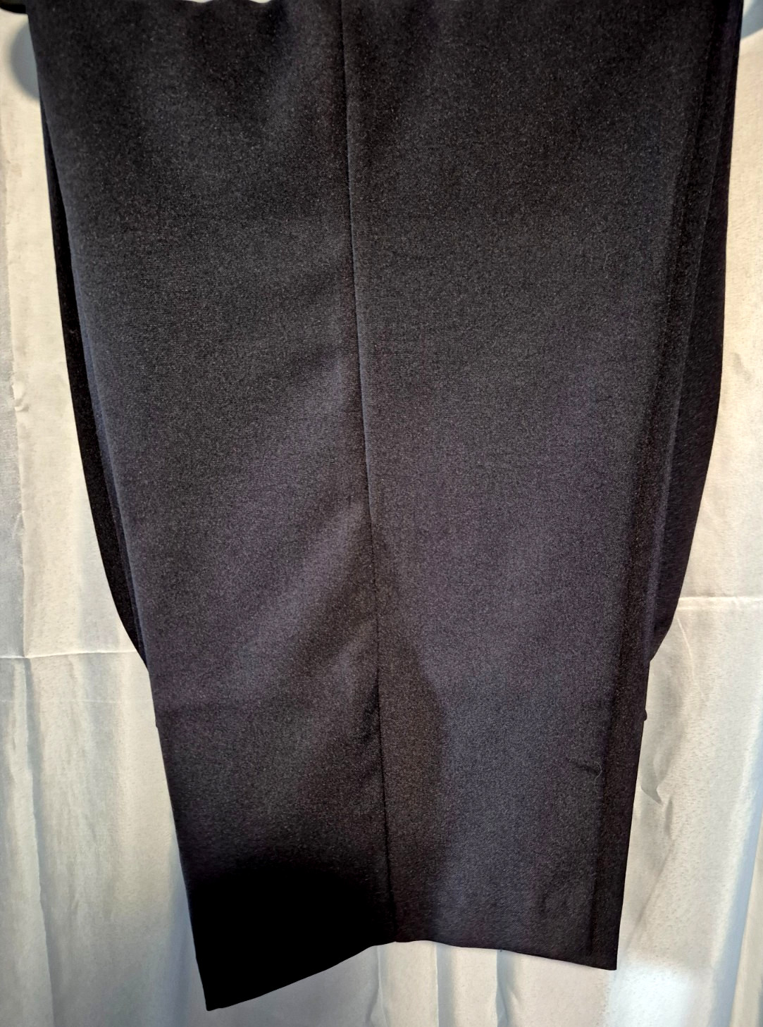 Salon Studio Haband Navy Blue Polyester 3 pc Pant Suit Women’s Petite PL VTG 90s