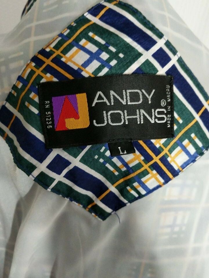 Vintage Andy johns Equestrian Windbreaker size L