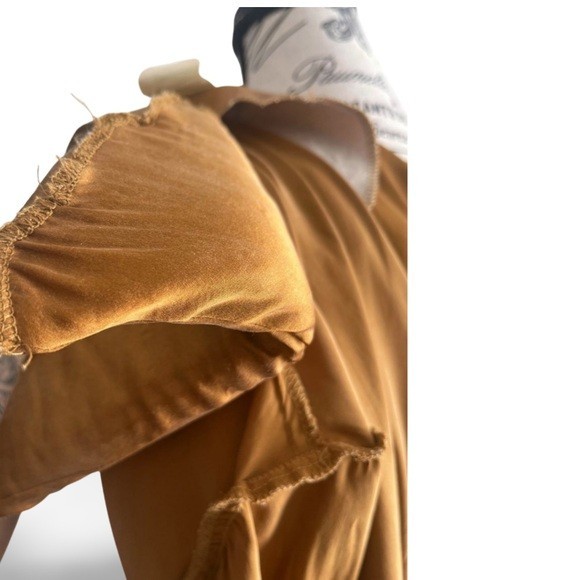 🇨🇦 Vintage 80 Angela Bucaro Silk Duster Trench Oversized Draped Caramel Bronze