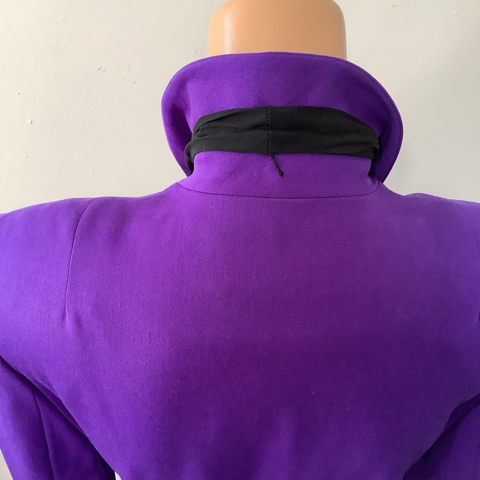 VTG 1980’s David Hayes For Neiman Marcus Purple Dress SZ. 8 MINT Tag Orig. $345