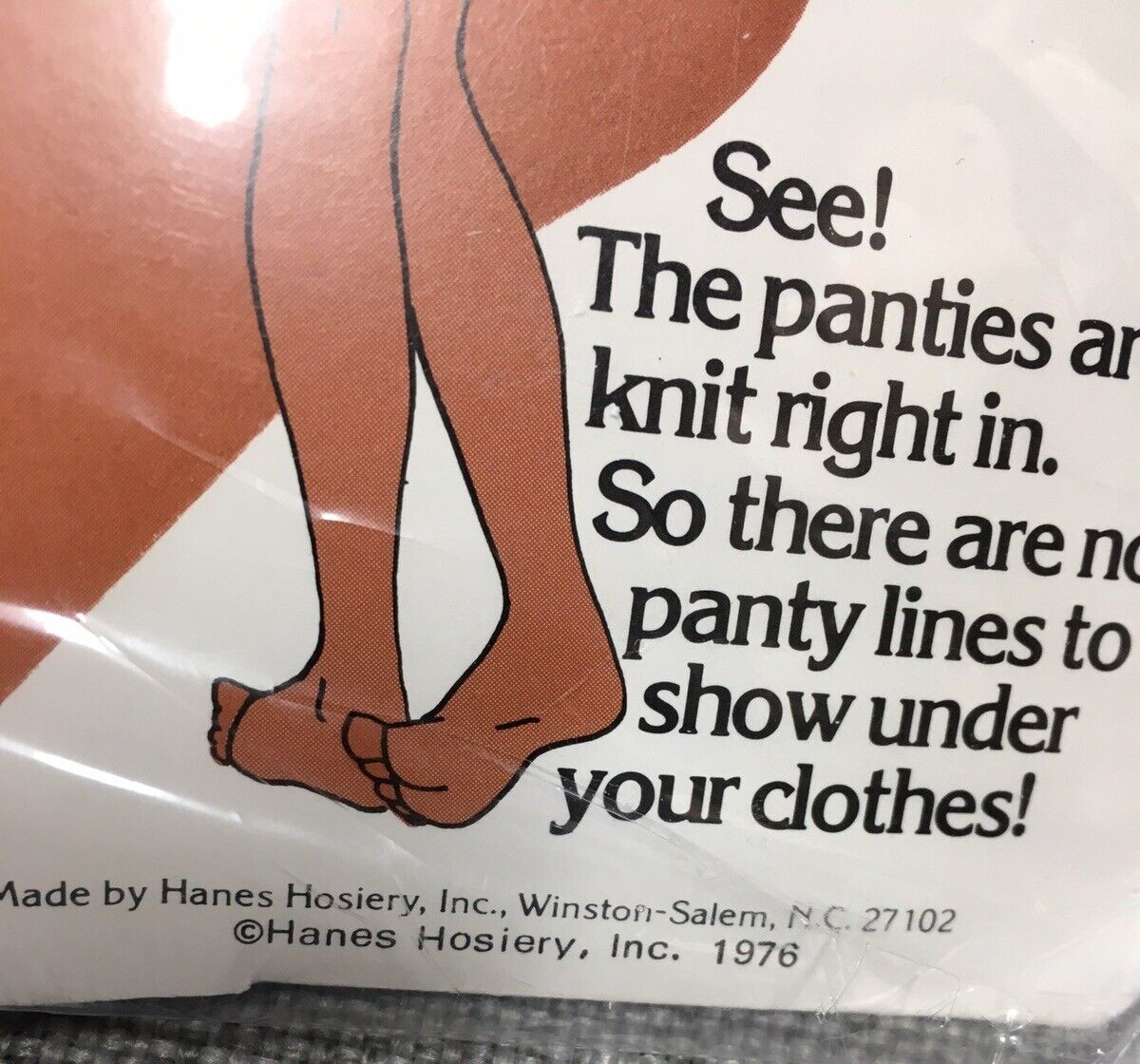 Vintage 1976 Underalls Pantyhose + Panties Sz. A-B Taupe Style 310 Suntan legs