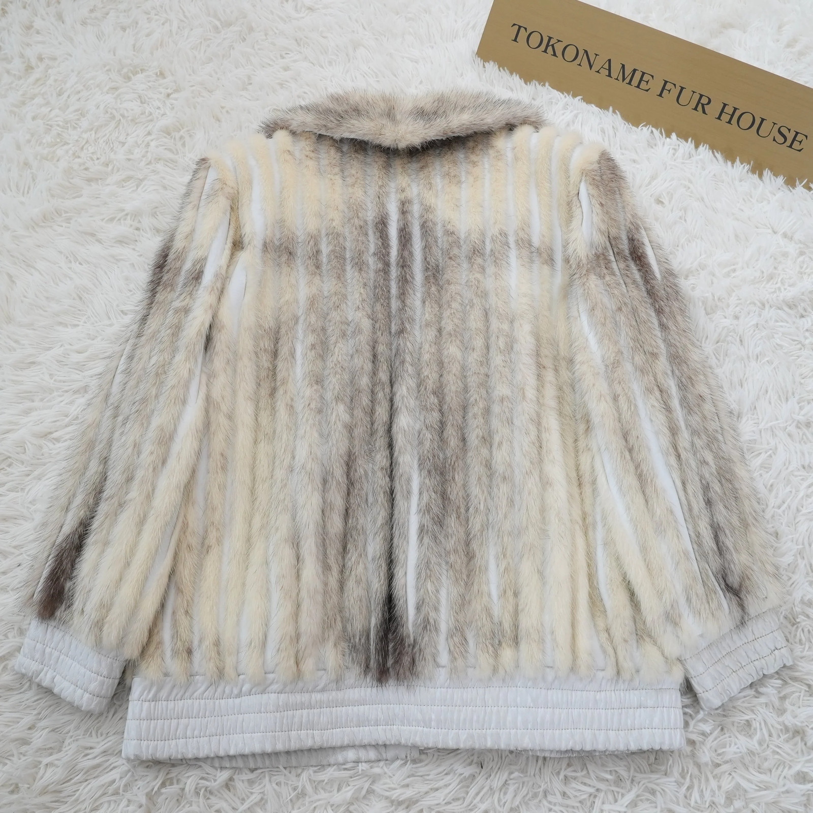 Cross Mink Zip Jacket – SAGA MINK