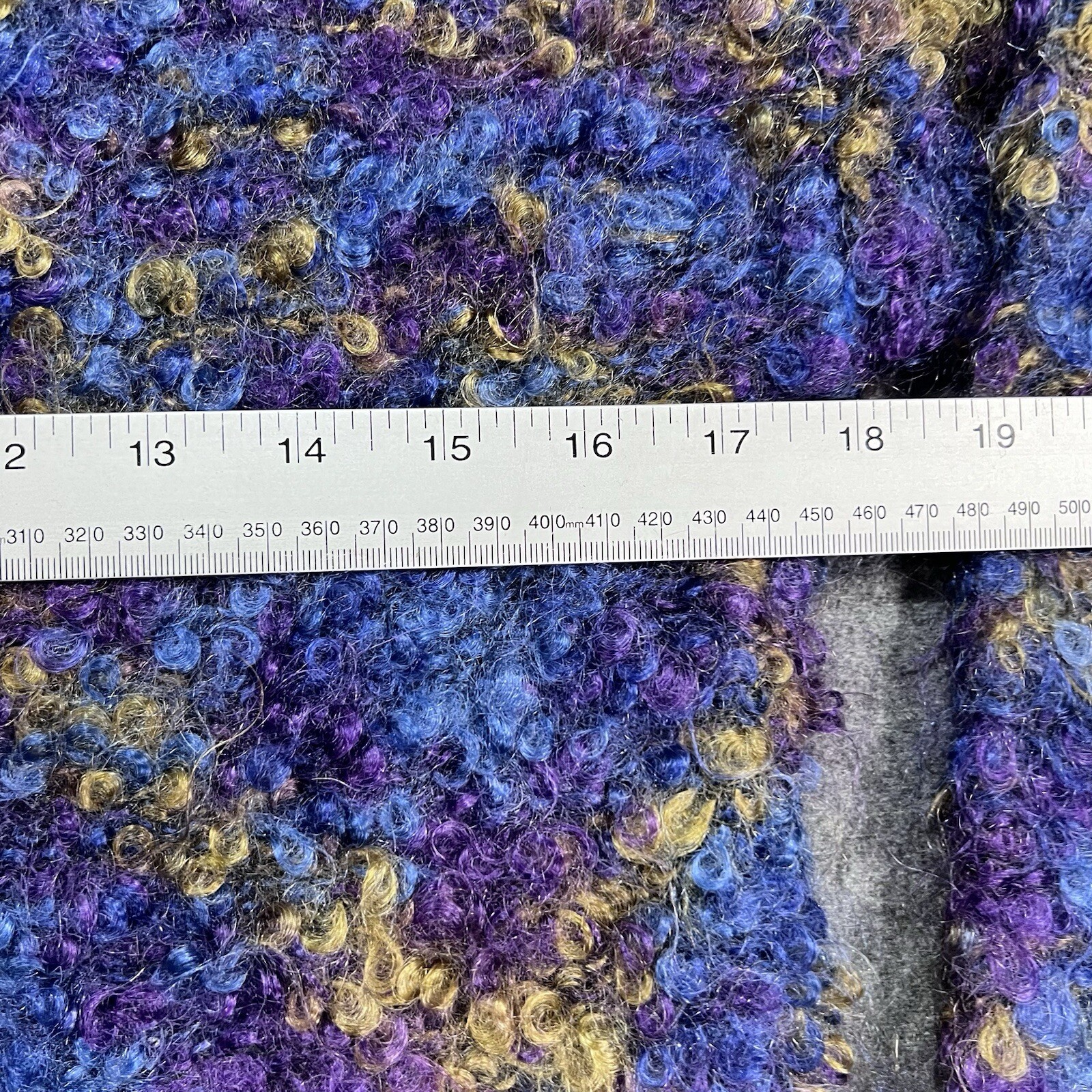 VTG Tampa Fuzzy Mohair Oversized Funky Turtleneck Sweater Women’s Size Small